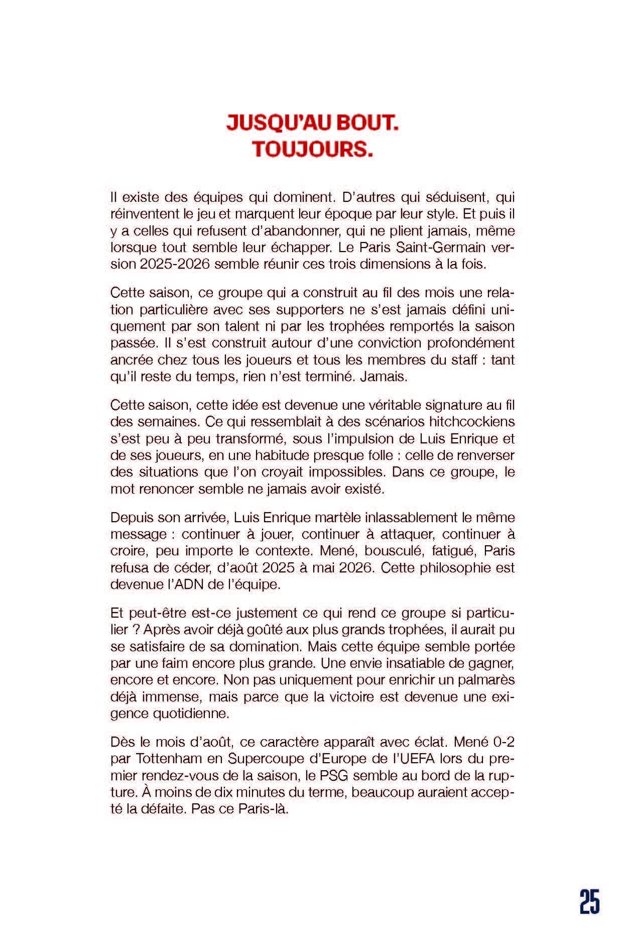 Back to back Paris Saint-Germain: Le livre officiel du Paris Saint-Germain