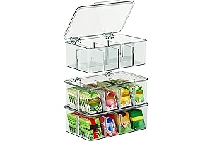 Utopia Home 3 Pack Tea Display Organizer