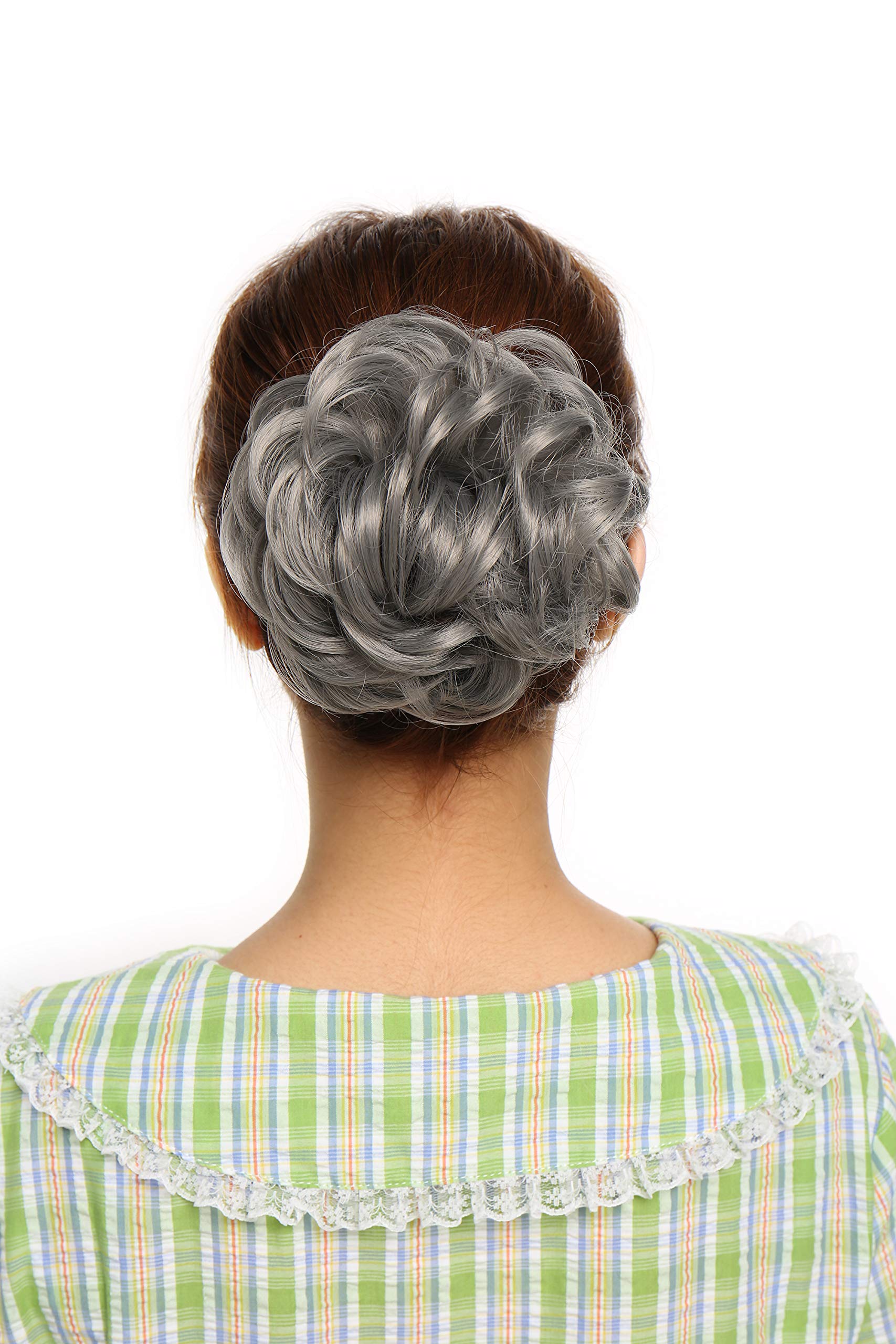 Amazon.com : Hairro Messy Hair Bun Synthetic Scrunchy Donut  display picture 1