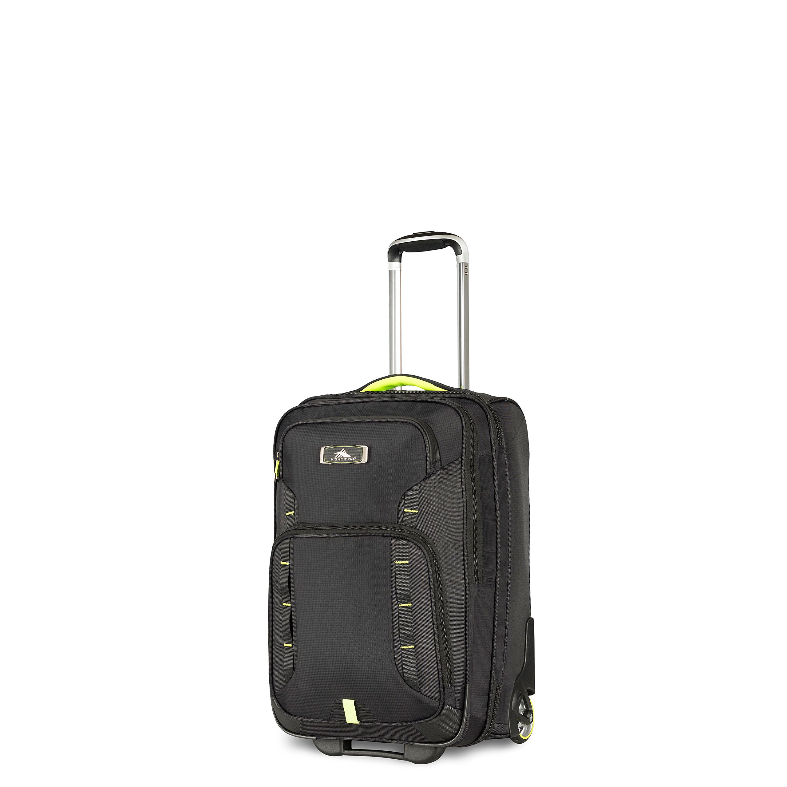 Buy High Sierra AT8 Wheeled CarryOn with PackNGo Backpack, Black/Zest Online at desertcartUAE