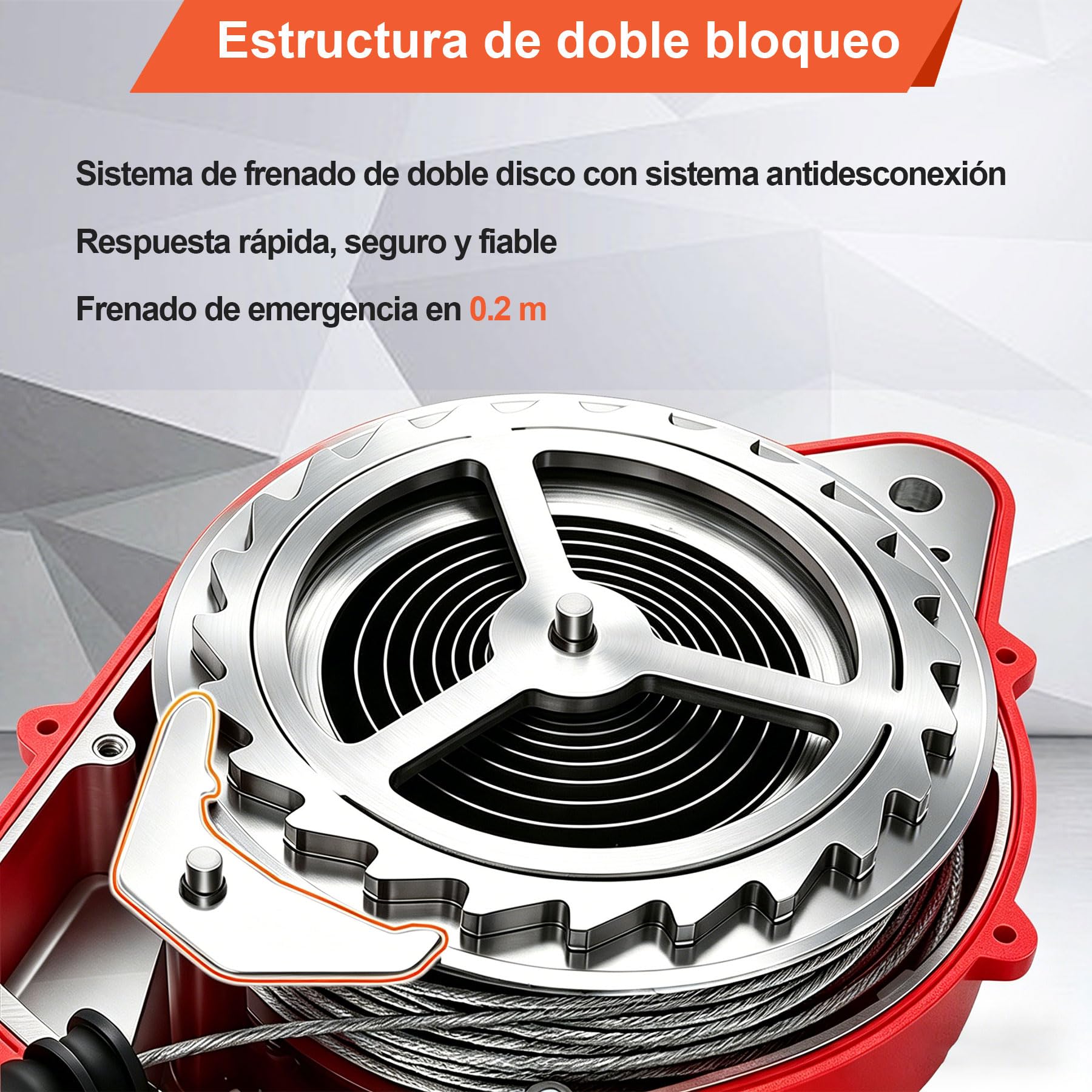 Dispositivo Anticaida Retractil, 10m Arnes Linea de Vida Retractil Tejado | Anticaidas Retractil Seguridad 200KG con Gancho Autoblocante, Equipos Anticaída Retractil para Trabajos Aéreos