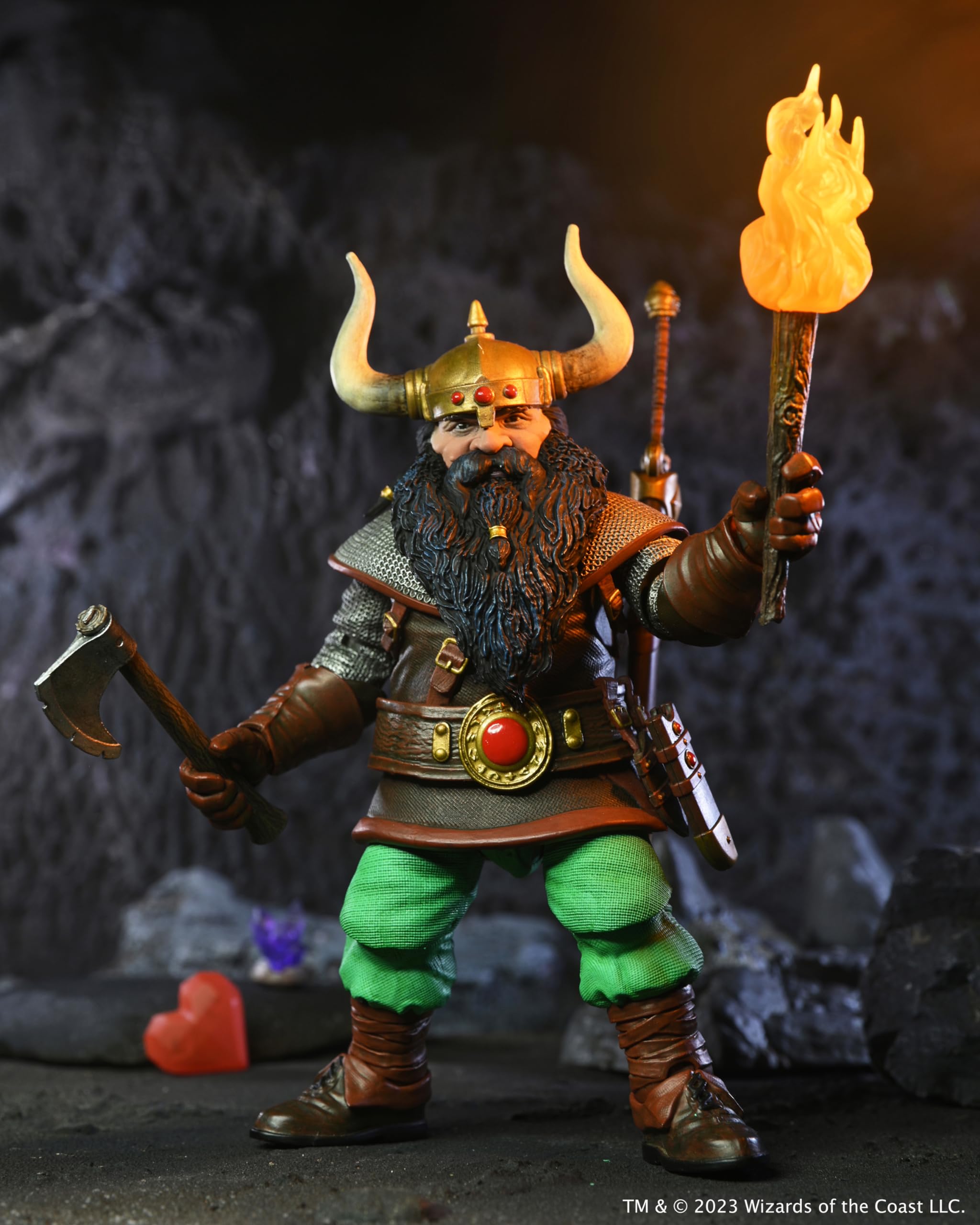 NECA Figura de Dungeons & Dragons Ultimate Elkhorn The Good Dwarf