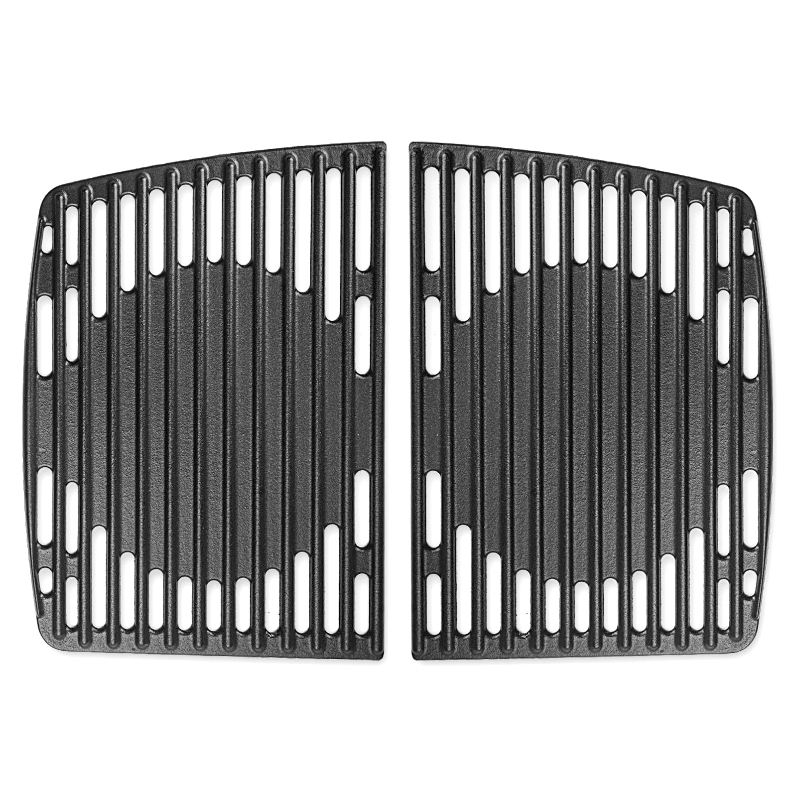 MGiessca Gusseisen Grillrost für Enders Explorer,Enders Urban,Urban Pro,Explorer Pro Gasgrill,Massives Gussrost Zubehör,32CM Gusseisen Gussrost,2 Stück Rost Ersatzteile für Enders Camping Gasgrill