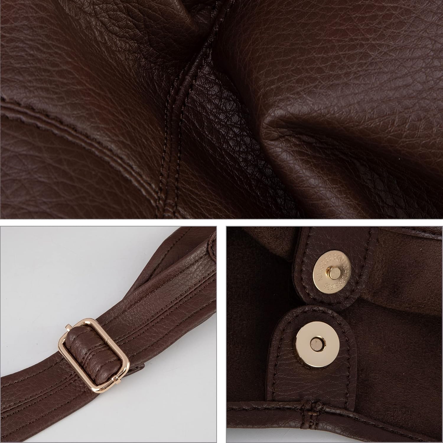 Montana West Hobo Bags Purse for Women Ultra Soft Foldable Shoulder Slouchy Handbags with Cosmetic bag | Purse, Ultra Soft, Foldable, with Cosmetic bag, Purse, Ultra Soft - Image 5