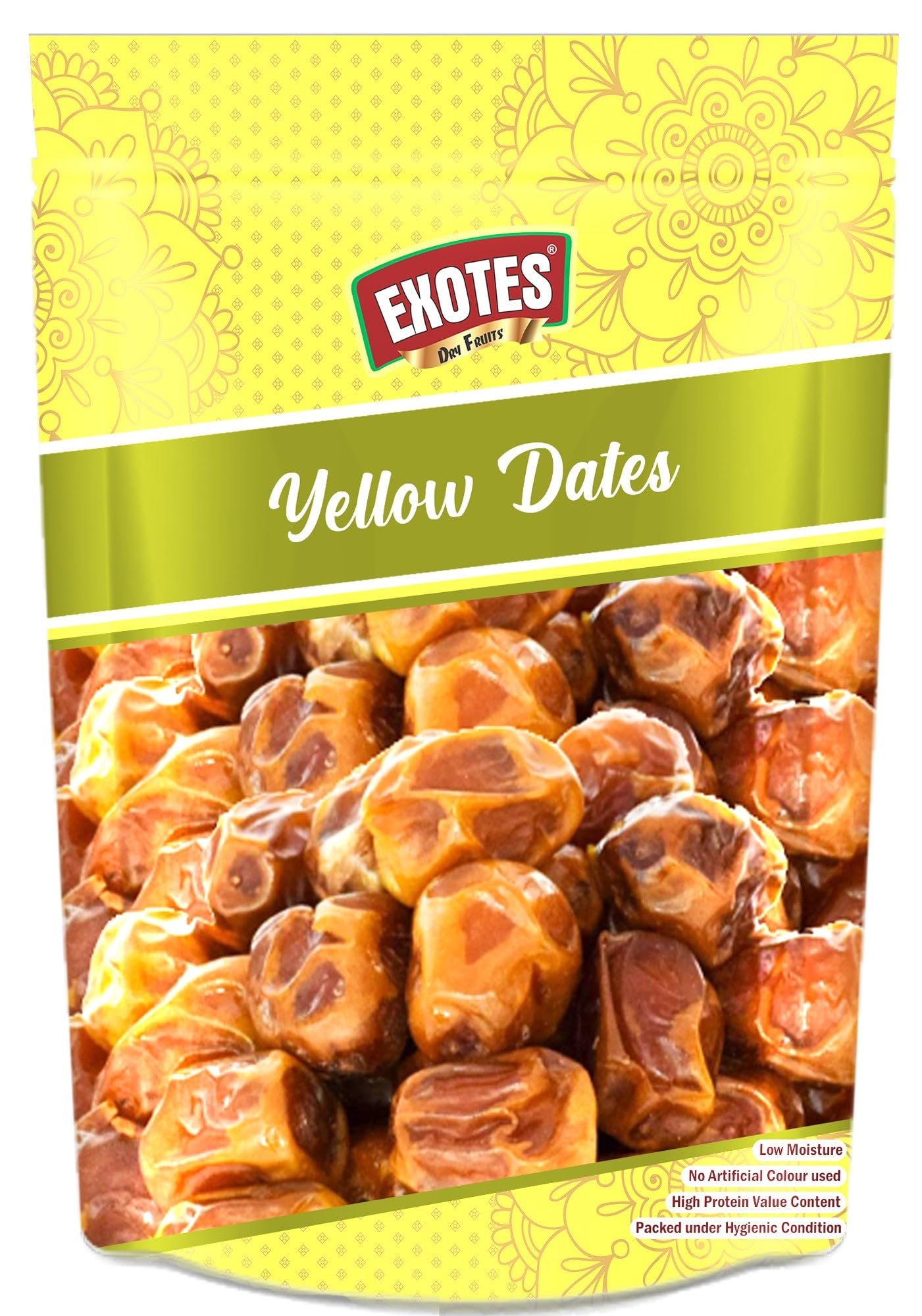 Exotes Premium Dry Fruits (Yellow Dates/ Peela Khajoor), 250 g (B08SLXKMPN) Amazon Price History, Amazon Price Tracker