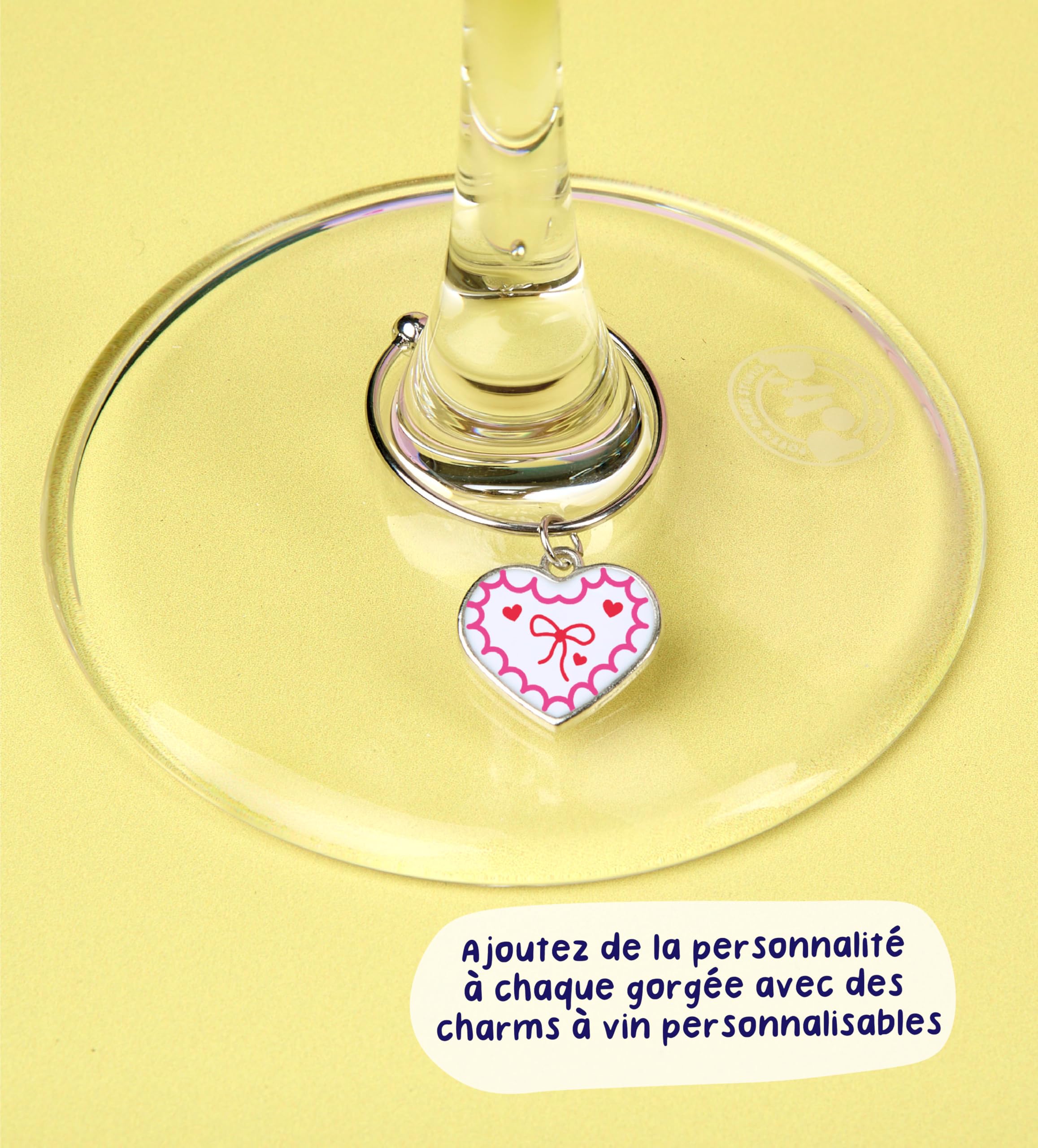 Pott’d Paintables Kit de Peinture sur Verre à Vin DIY pour Adultes Avec Verres à Vin, Peintures Émaillées, Pinceaux, Stylos et Breloques, Kit Créatif pour Adultes, Idéal pour Débutants