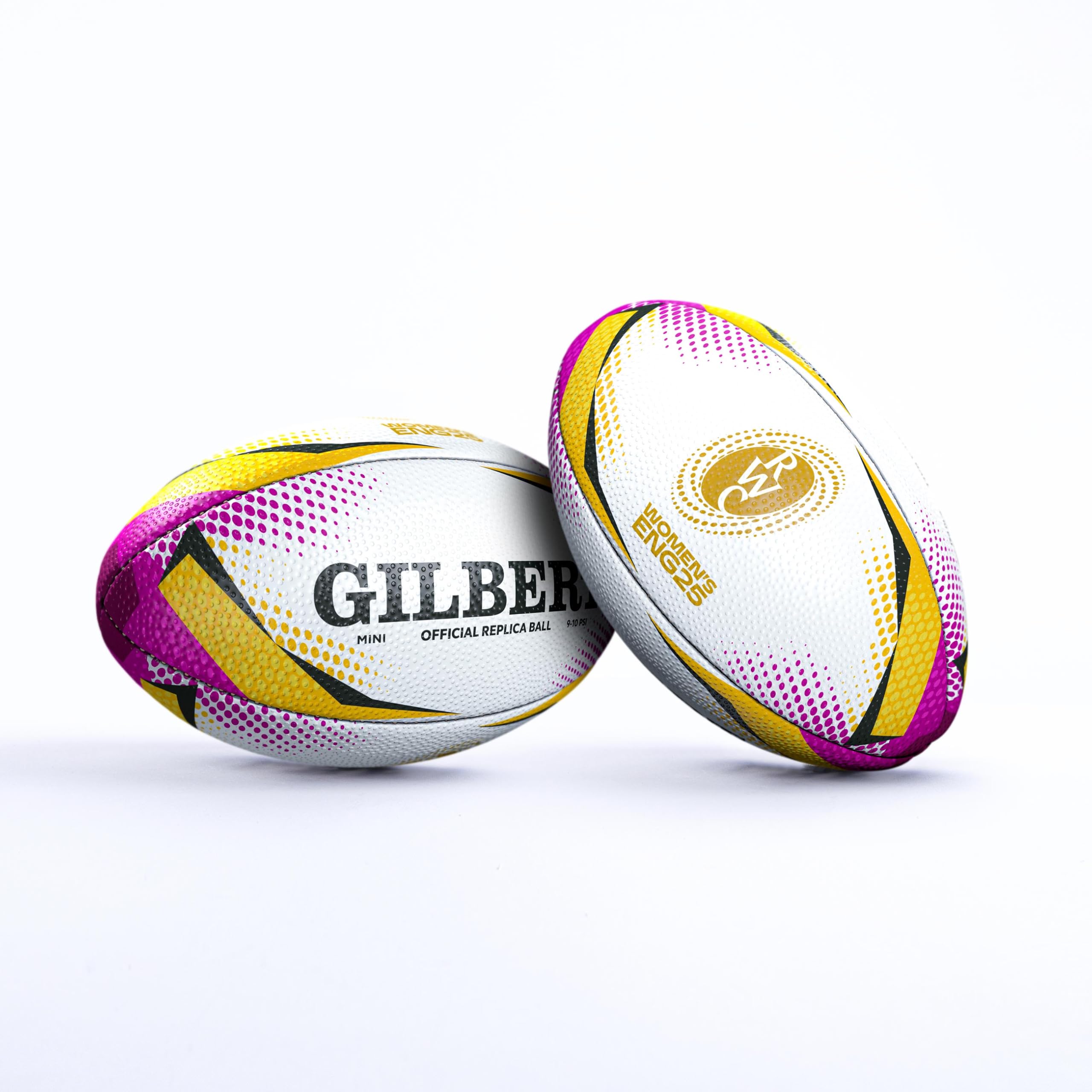 Gilbert Ballon Rugby RWC 2025 Réplique Officielle, Taille Mini, Coupe du Monde Rugby 2025 Réplique