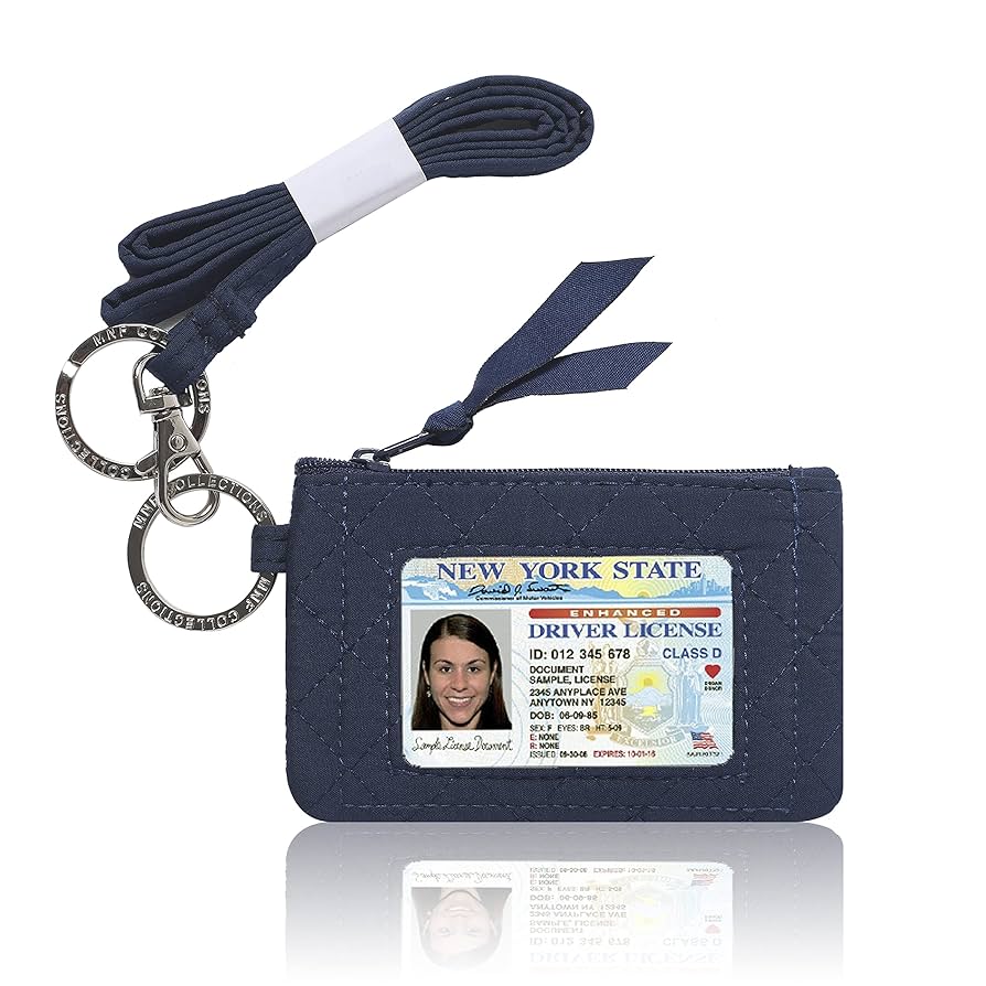 Amazon.com : MNF Collections Lanyard with Wallet - Zip ID