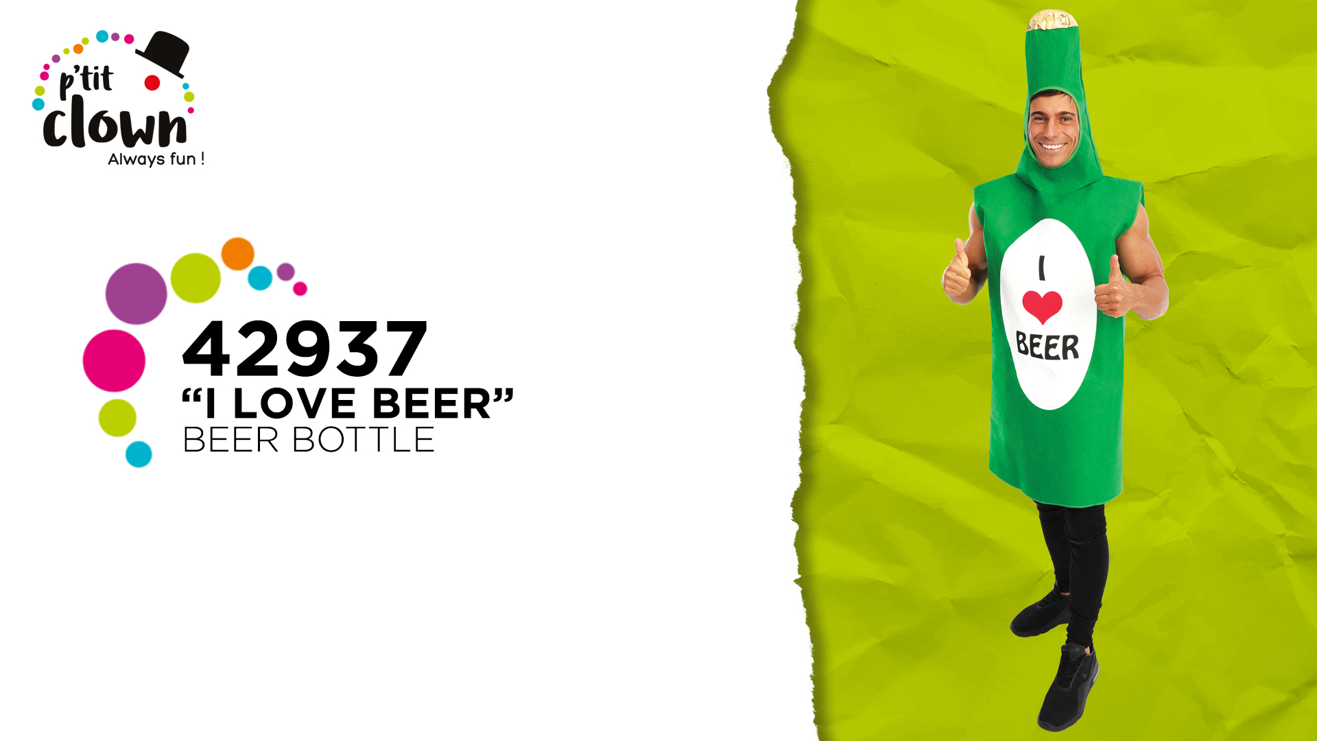 Calot Hostess P'tit Clown - Cappello Elegante In Poliestere, Colore Blu E Oro, Taglia Unica - Foto 3