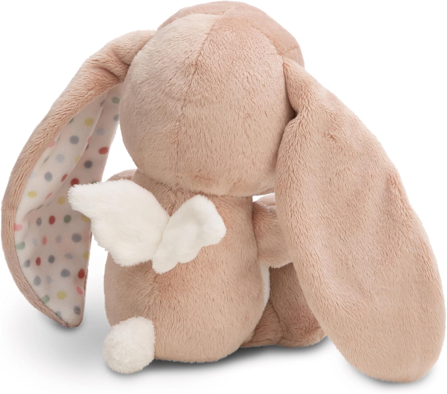 NICI Fjella rabbit comforter 25x25cm - pink - Blanket, soft fabric duvet for babies and toddlers, soft plush for baby, girls and boys - 61884