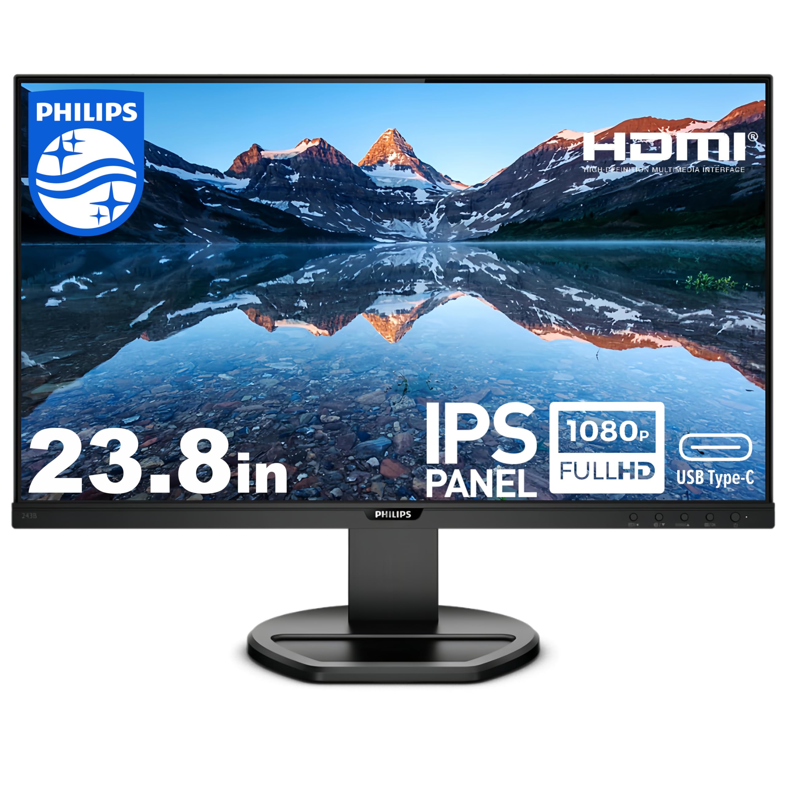 Amazon | 【整備済み品】PHILIPS 243B9/11 23.8インチ 液晶モニター