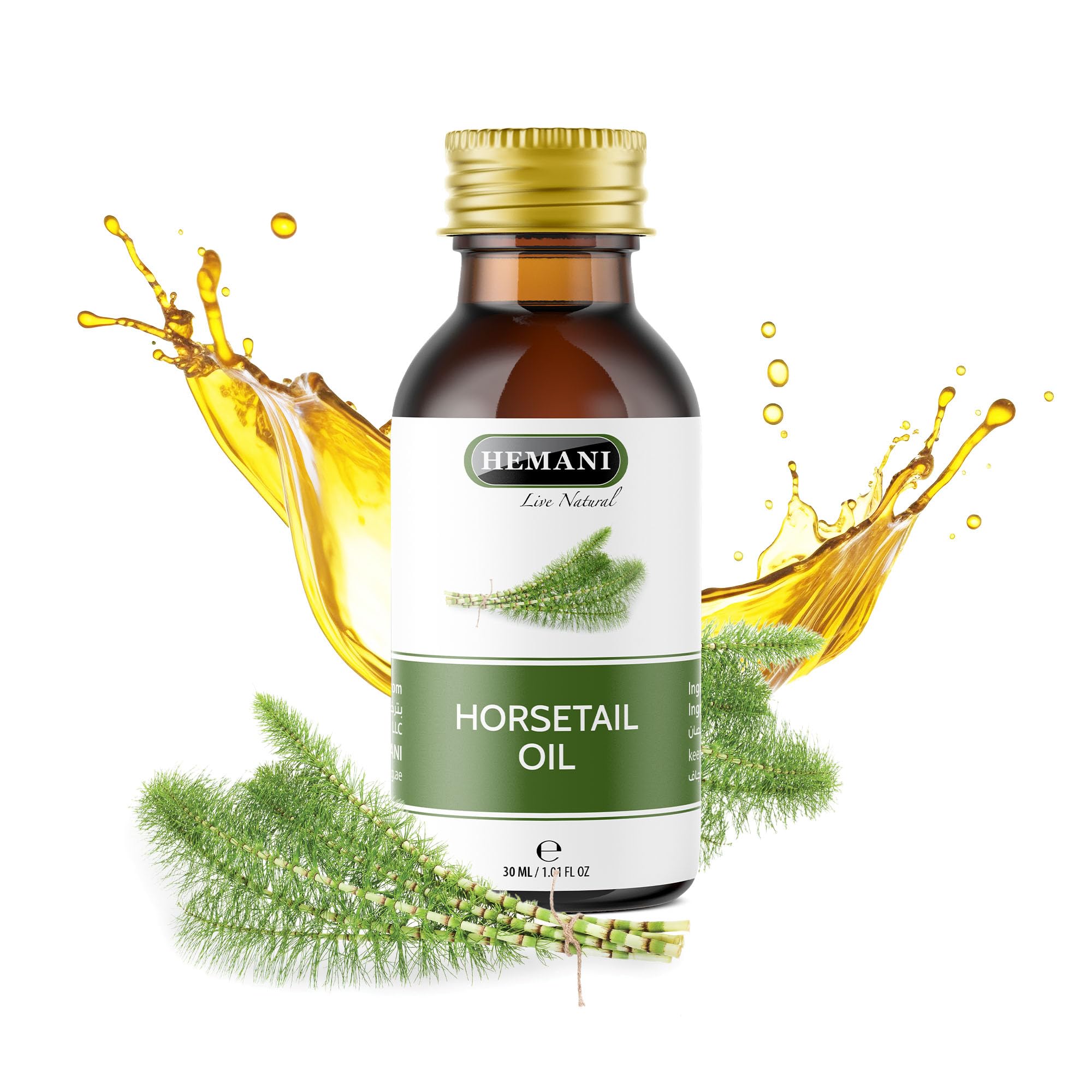 Hemani Horsetail Oil - Supports Hair Growth - Improves Bone Health - 30 ml