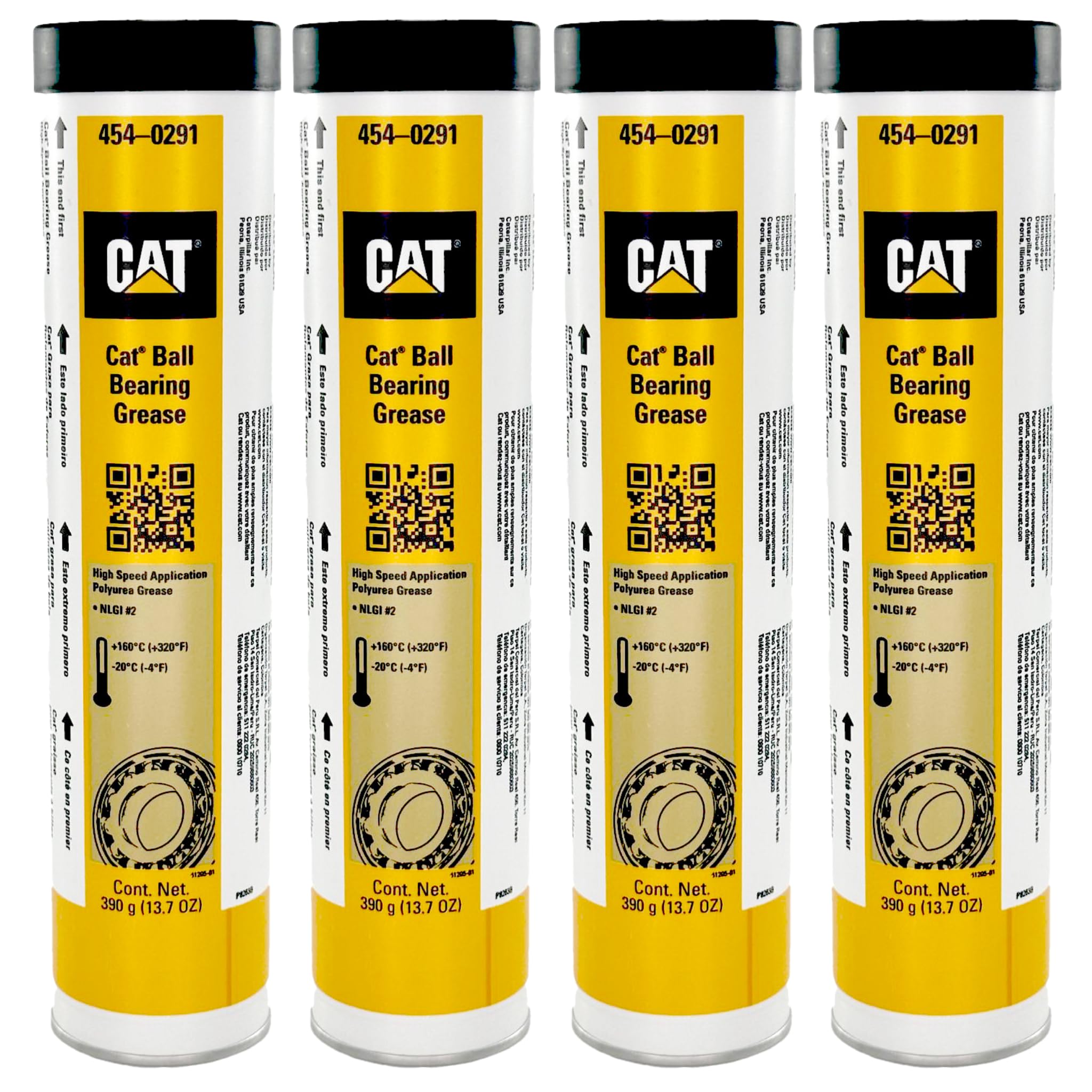 Amazon.com: CAT 4540291 (454-0291) Ball Bearing Grease, 13.7 oz