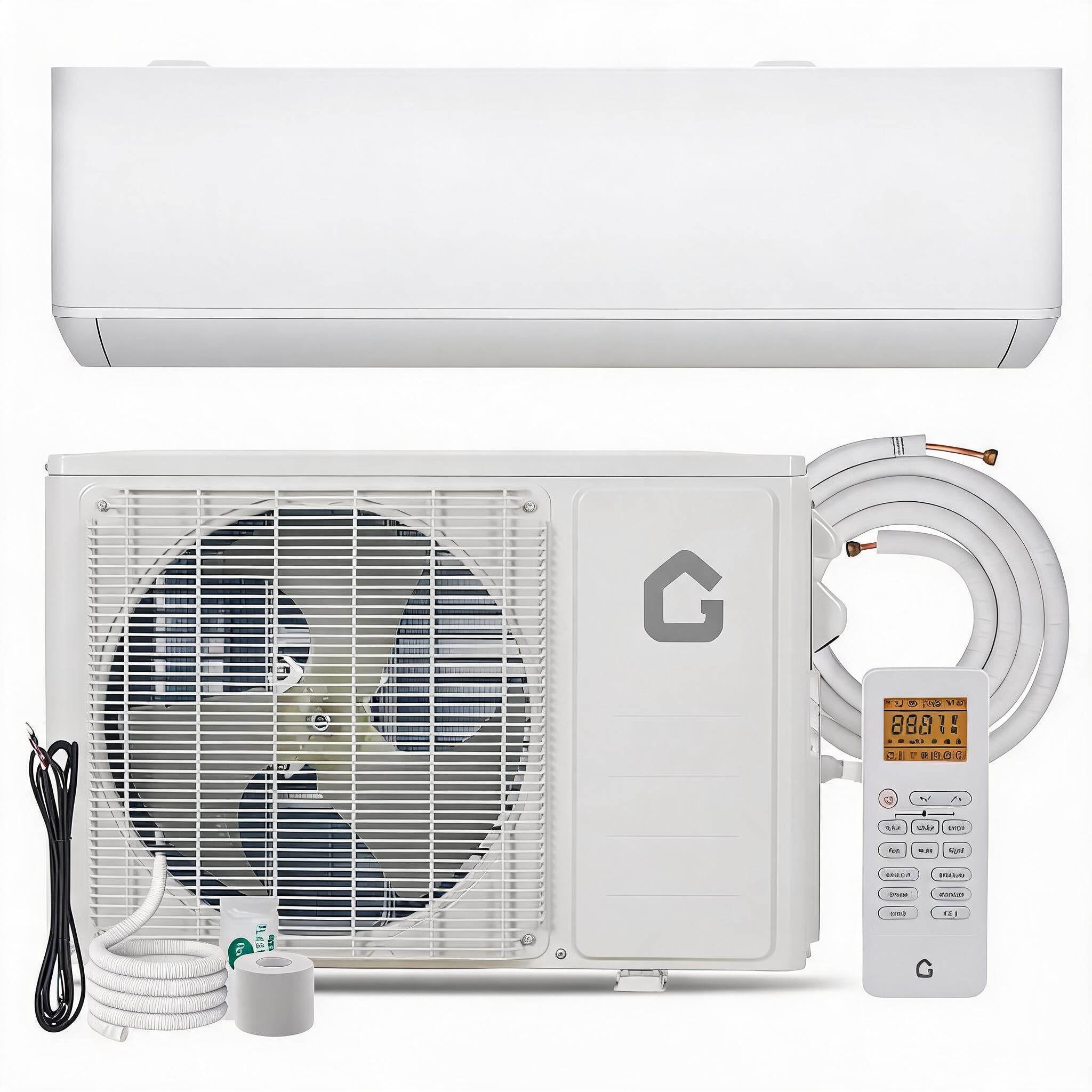 Photo 1 of ***PARTIAL SET***21 SEER2 Mini Split AC, 115V 12000 BTU Mini Split Heating and Coolings up to 750, Inverter Mini Split System w/Remote Control, Low Nosie,Mini Split Air Conditioner for Home