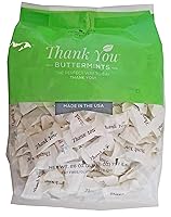 Vista 2 de Hospitality Mints Thank You Buttermints Caramelos, Bolsa de 26 Oz