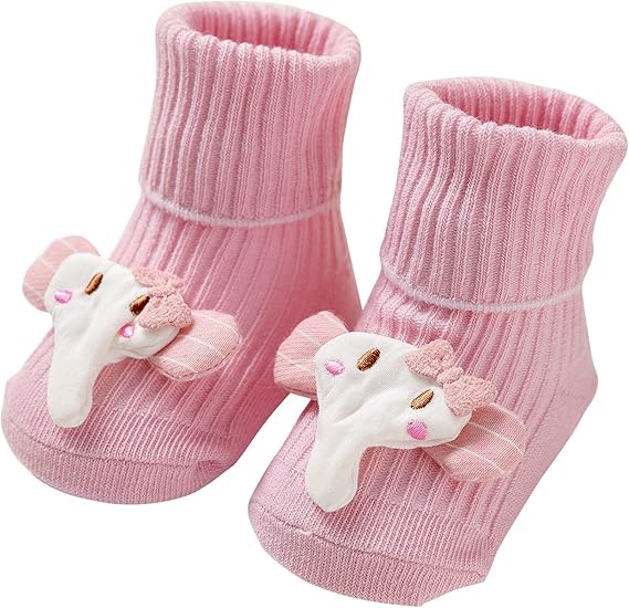 036 Months Baby Socks, Newborn Baby Boys Girls Floor Socks, NonSlip