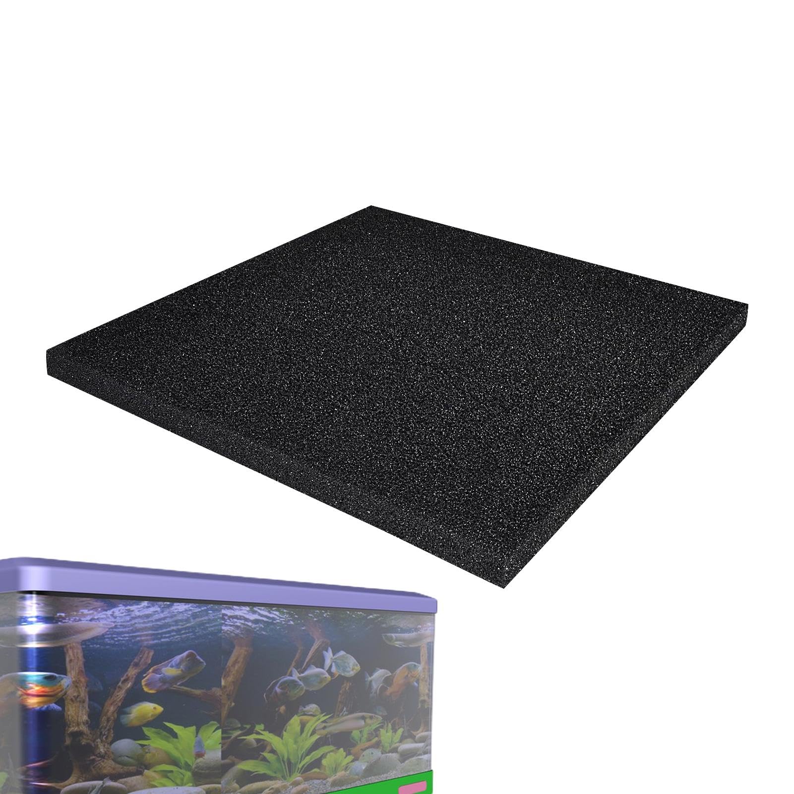 Spugna Filtrante Per Acquario - 2 Metri Di Tampone Biochimico Ispessito, Per Filtri Ad Acqua Dolce E Marina - Foto 9