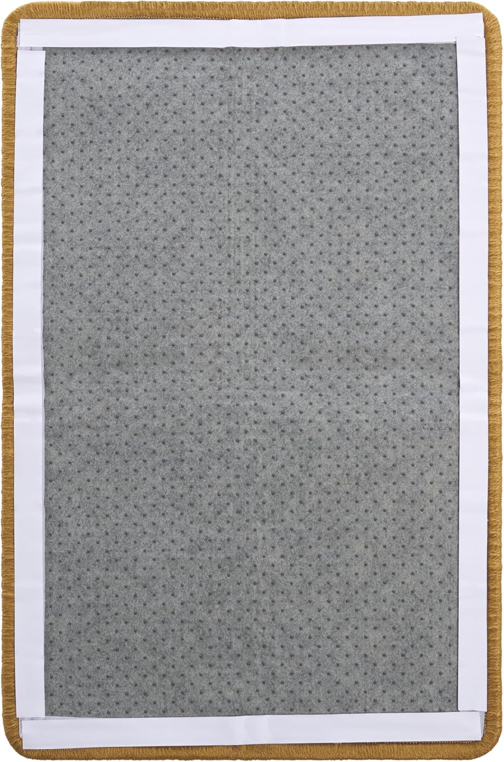 SAFAVIEH Cat Scratch Mat Pad Collection, 12" x 16", Beige, Sisal & Jute Boucle Weave, Velcro & Slip Resistant Backing