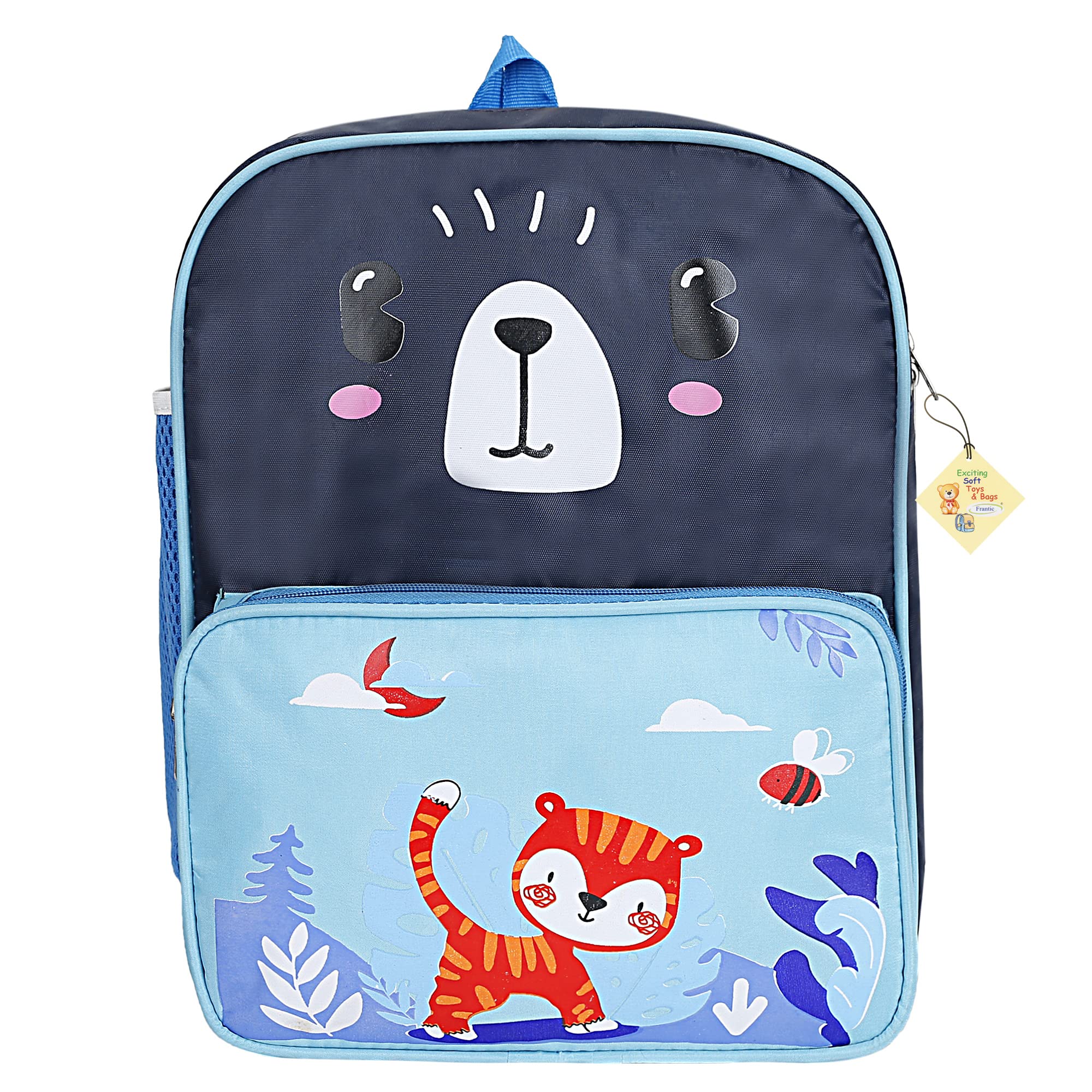 Frantic Kids Soft Animal Cartoon Travelling School Bag Printed Soft Plush Backpacks Boys Girls Baby For 2 To 5 Years Baby/Boys/Girls Nursery, Preschool, Picnic(_Puskycat_1), 10 Liters (B0BFYMV1LJ) Amazon Price History, Amazon Price Tracker