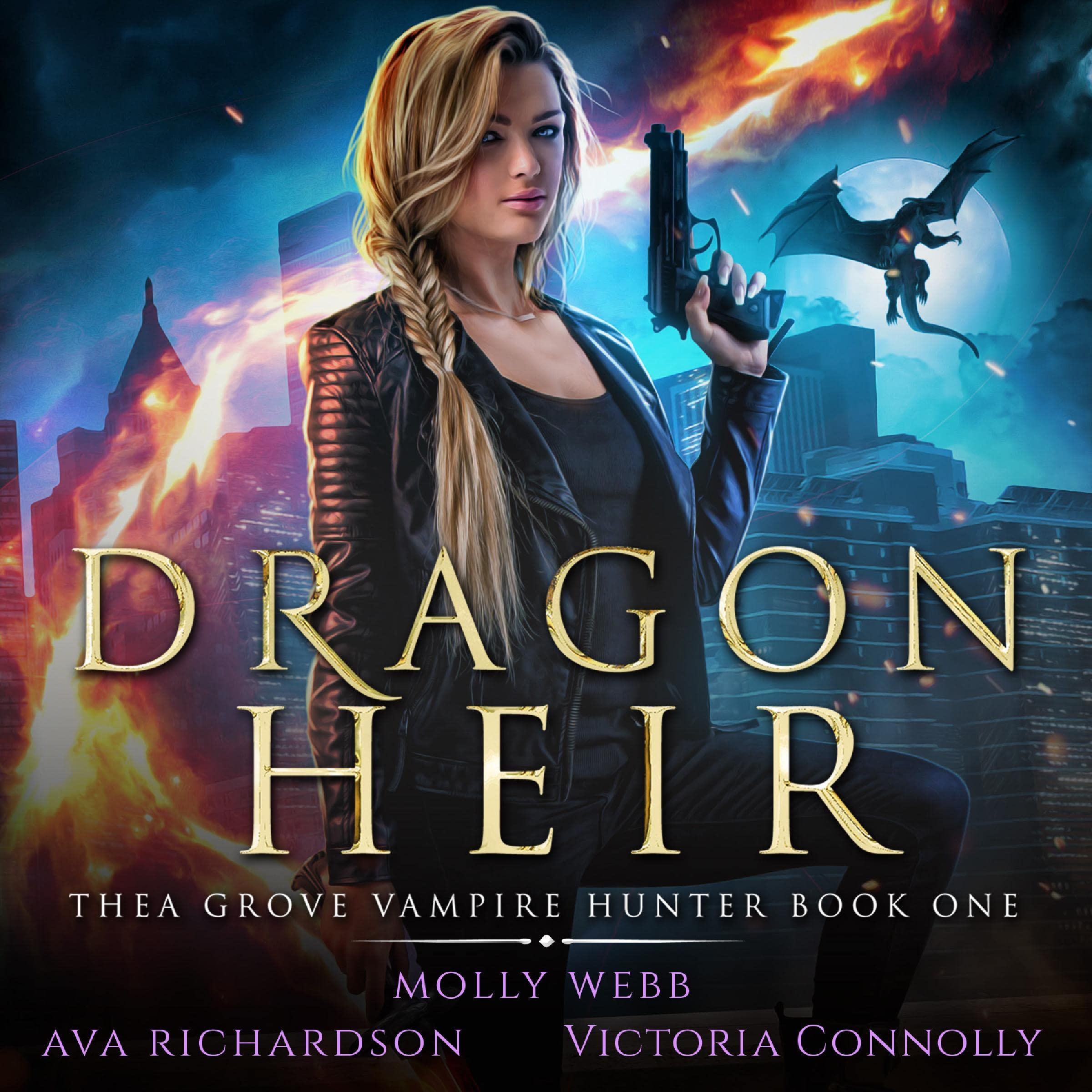Cover art for Dragon Heir: Thea Grove Vampire Hunter, Book 1