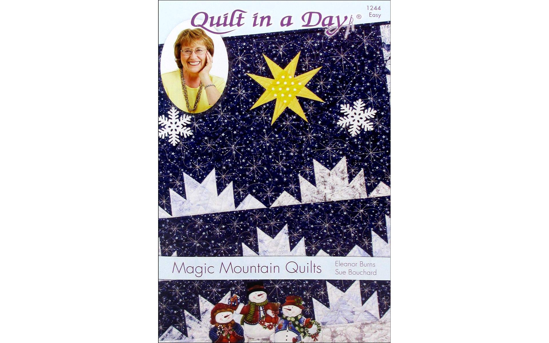 Quilt in a Day Magic Mountain Quilts Ptrn, multi