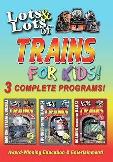 Lots & Lots of Trains For Kids