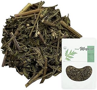 Dried Mugwort Natural Artemisia 100% Natural Artemisia Capillaris Mugwort tea Korean Natural Herb Tea / Immune System (3oz...