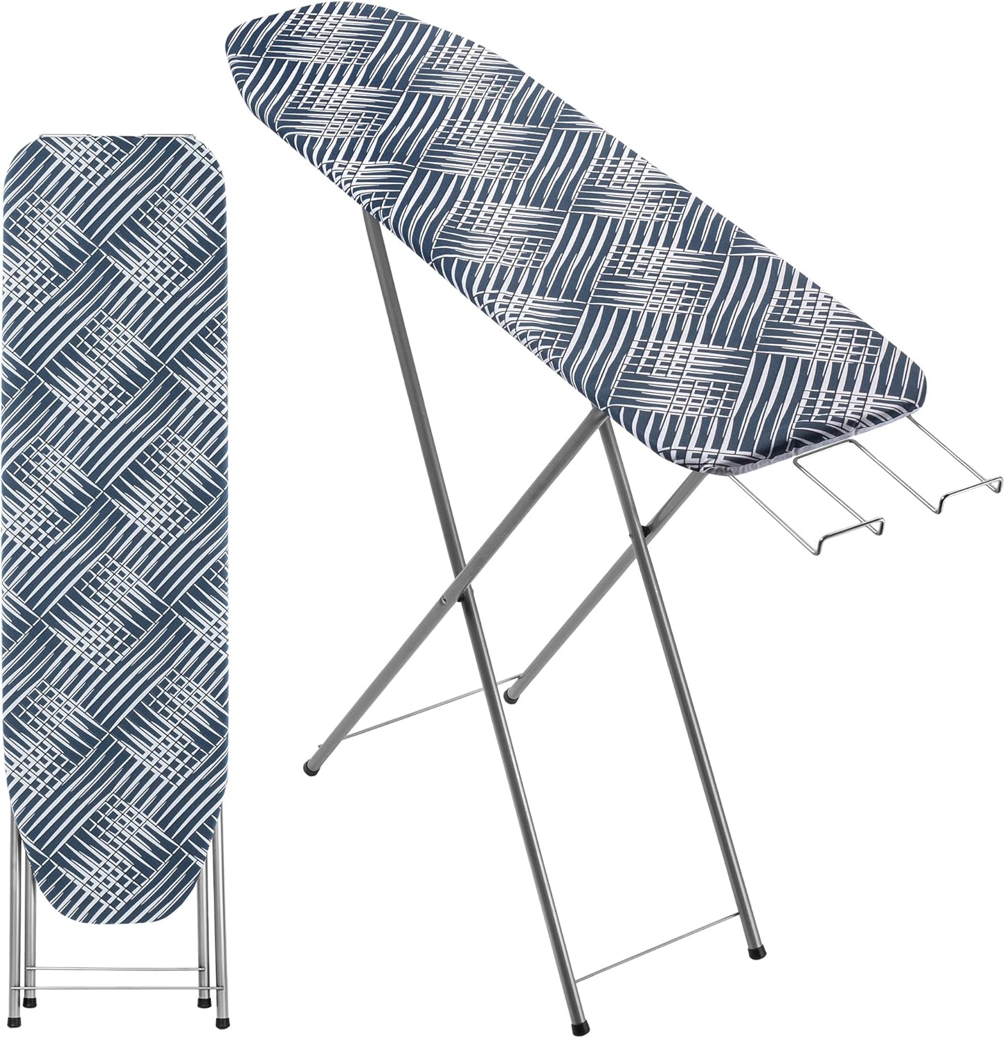 KADAX Ironing Board with Compartment, 104 x 30 cm, Steam Ironing Board