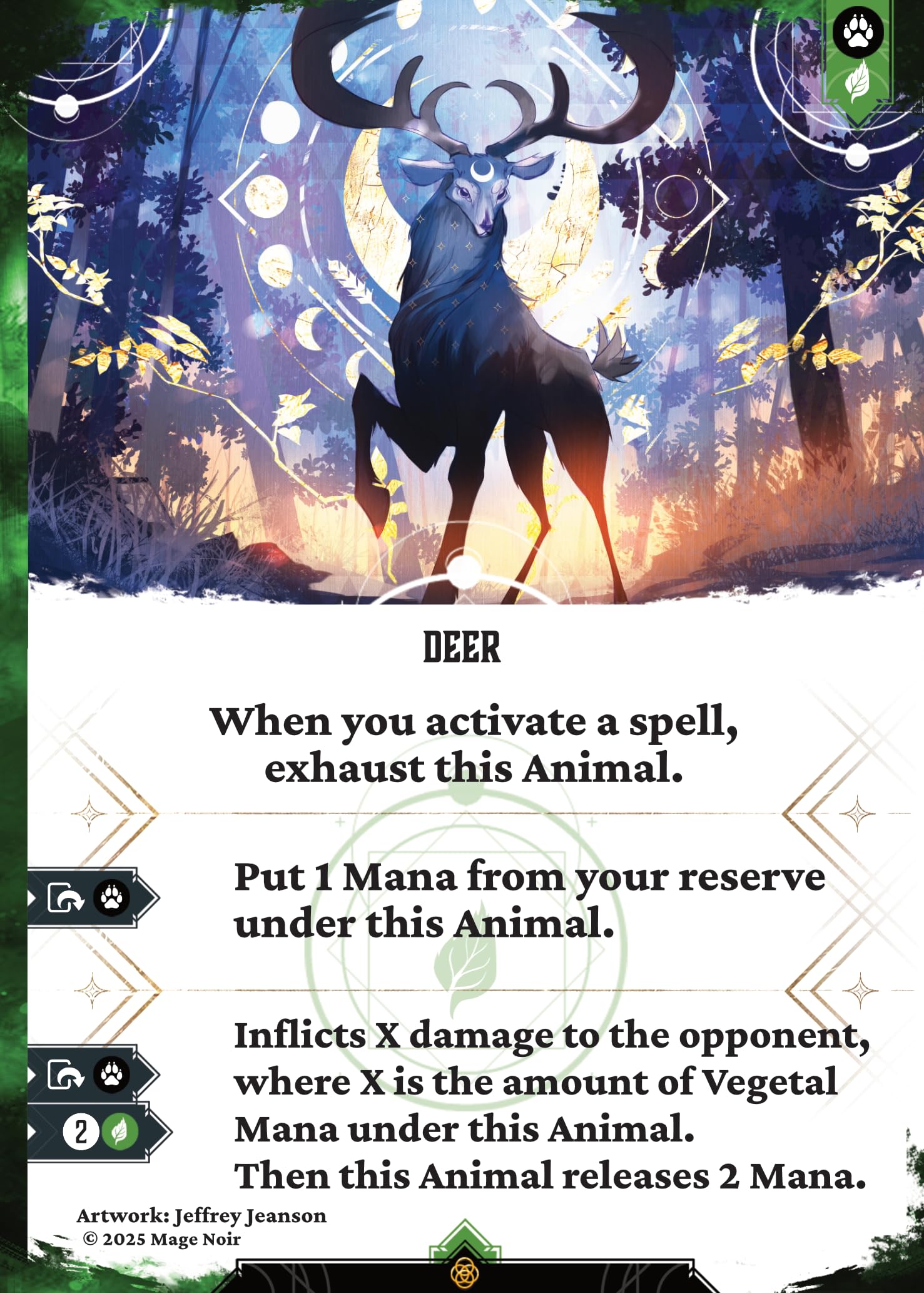 Mage Noir, Expansion, Dolphin and Deer Bundle, Strategy Card Battle Game for 2 Players, Board Game for Ages 14 and Up - Image 4
