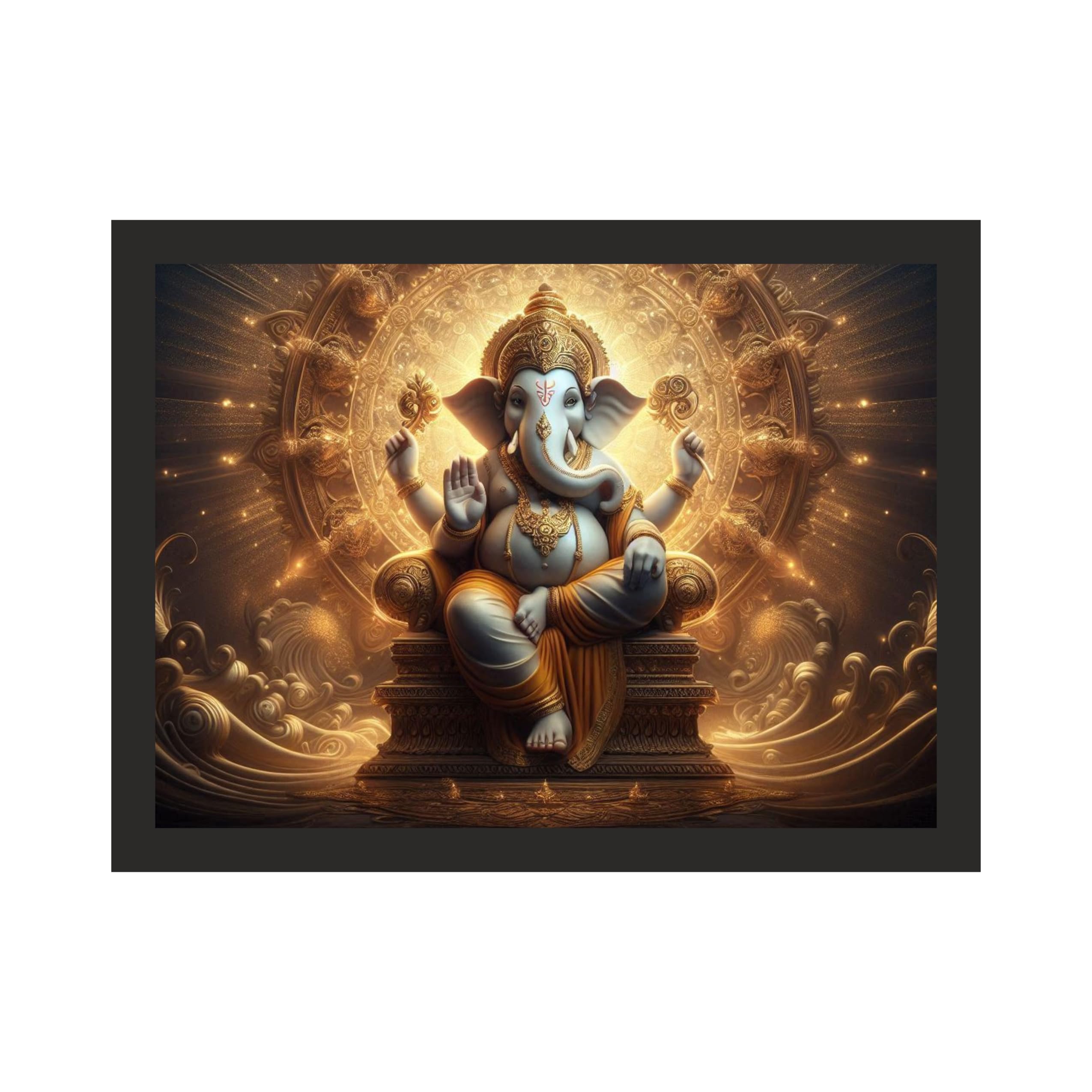 Triumphant Lord Ganesha Art