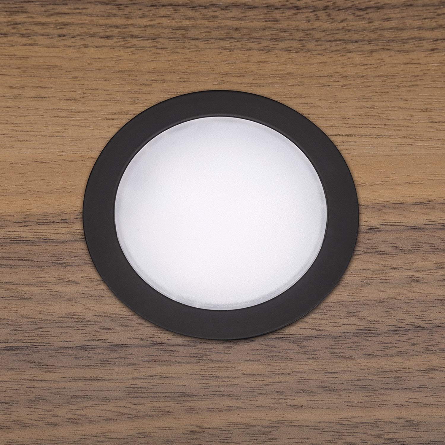 SO-TECH Faretto Da Incasso LED Giulia 3W 12V Bianco Neutro 4000K - Cromo Lucido, Ø65mm, Profondità 11,2mm, Per Mobili