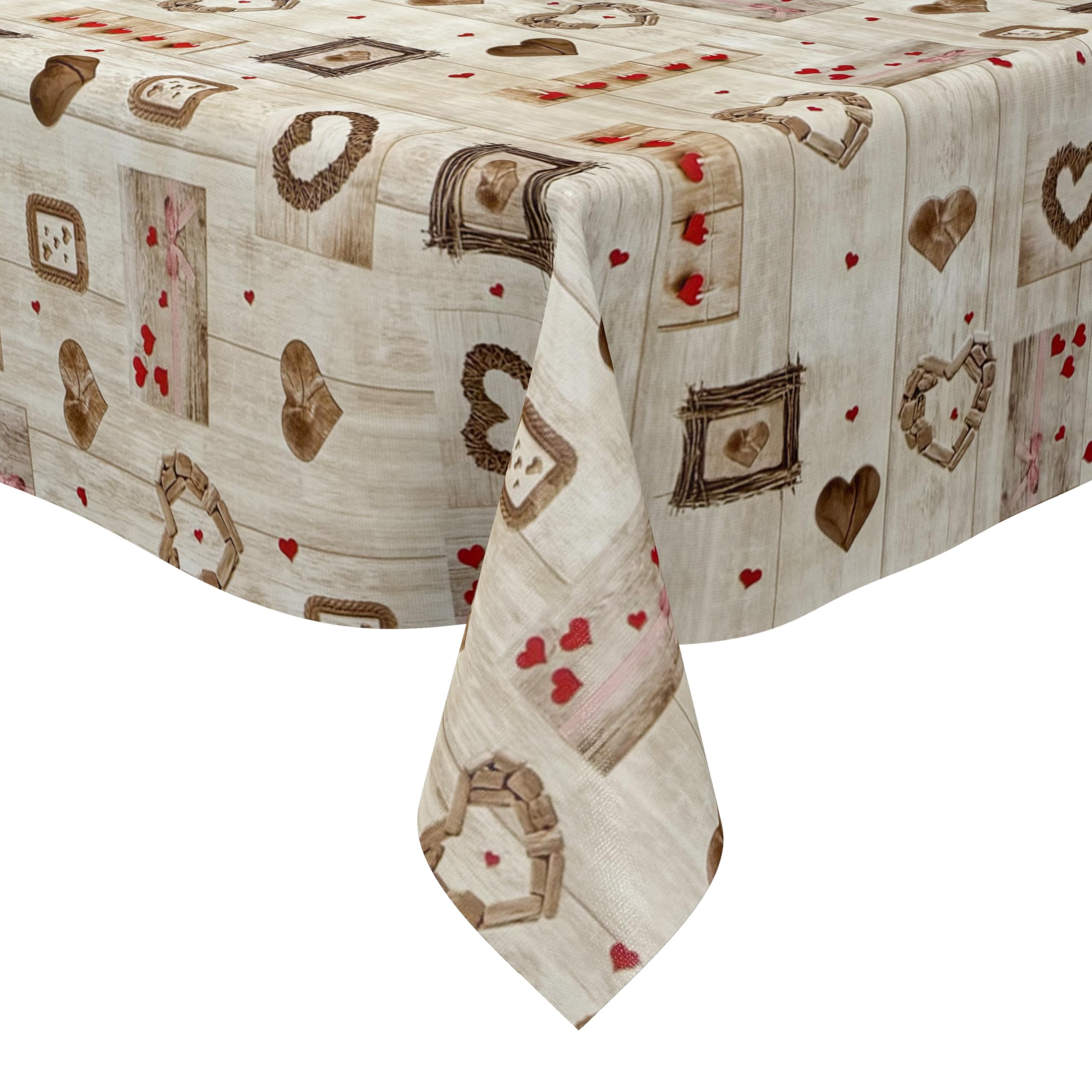 Nappe en toile cirée antitache 140x320 cm pour protéger votre table des enfants