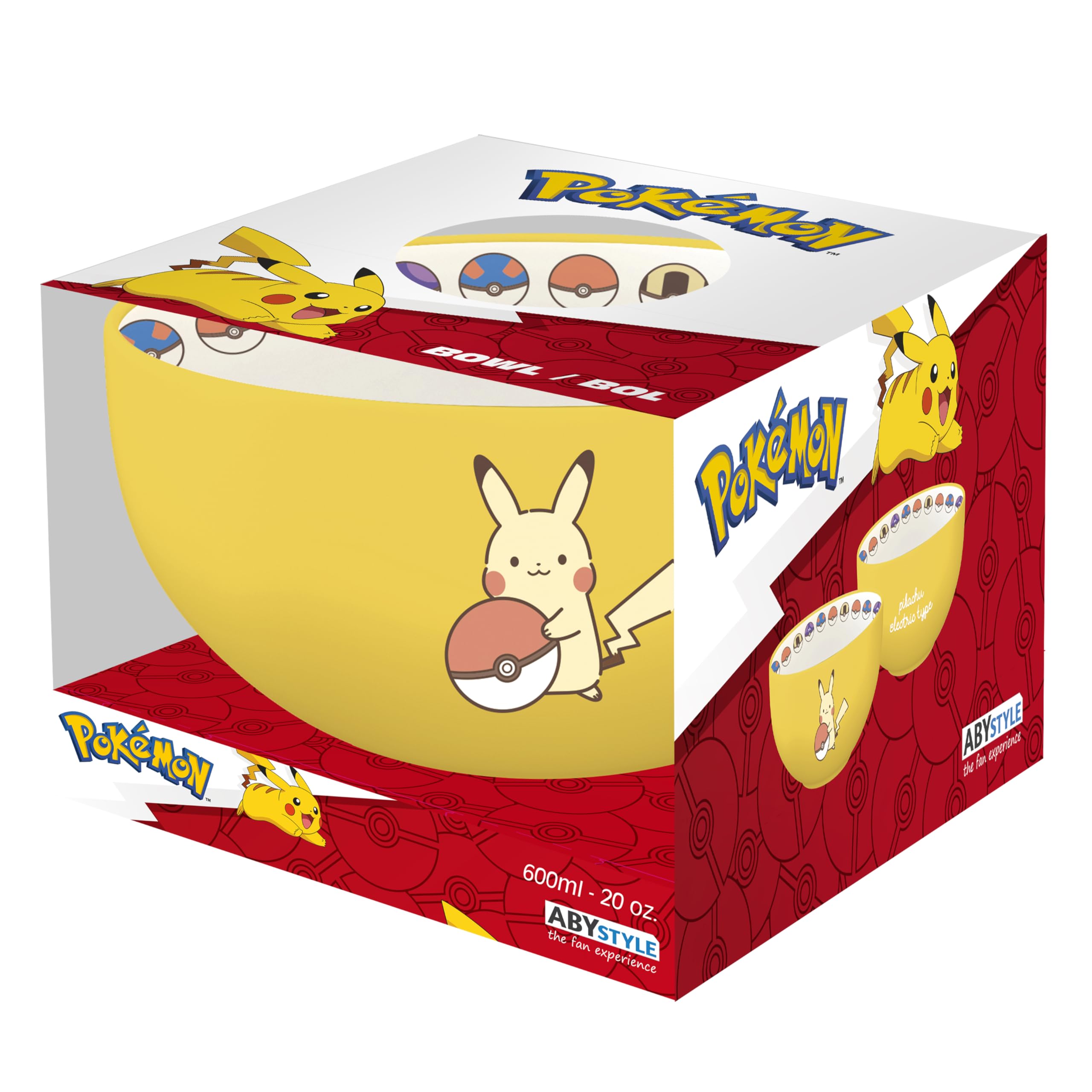 Amazon.co.jp: ABYSTYLE – ピカチュウ電動ポケモンボウル – 公式製品
