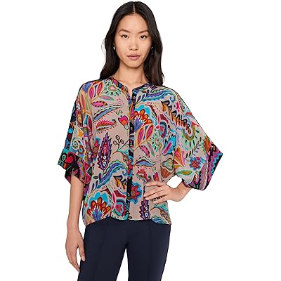 Johnny Was Flow Shrug - Silvana beige