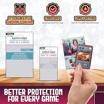 Sleeve King's Ada's Dream Compatible Card Sleeve Bundle
