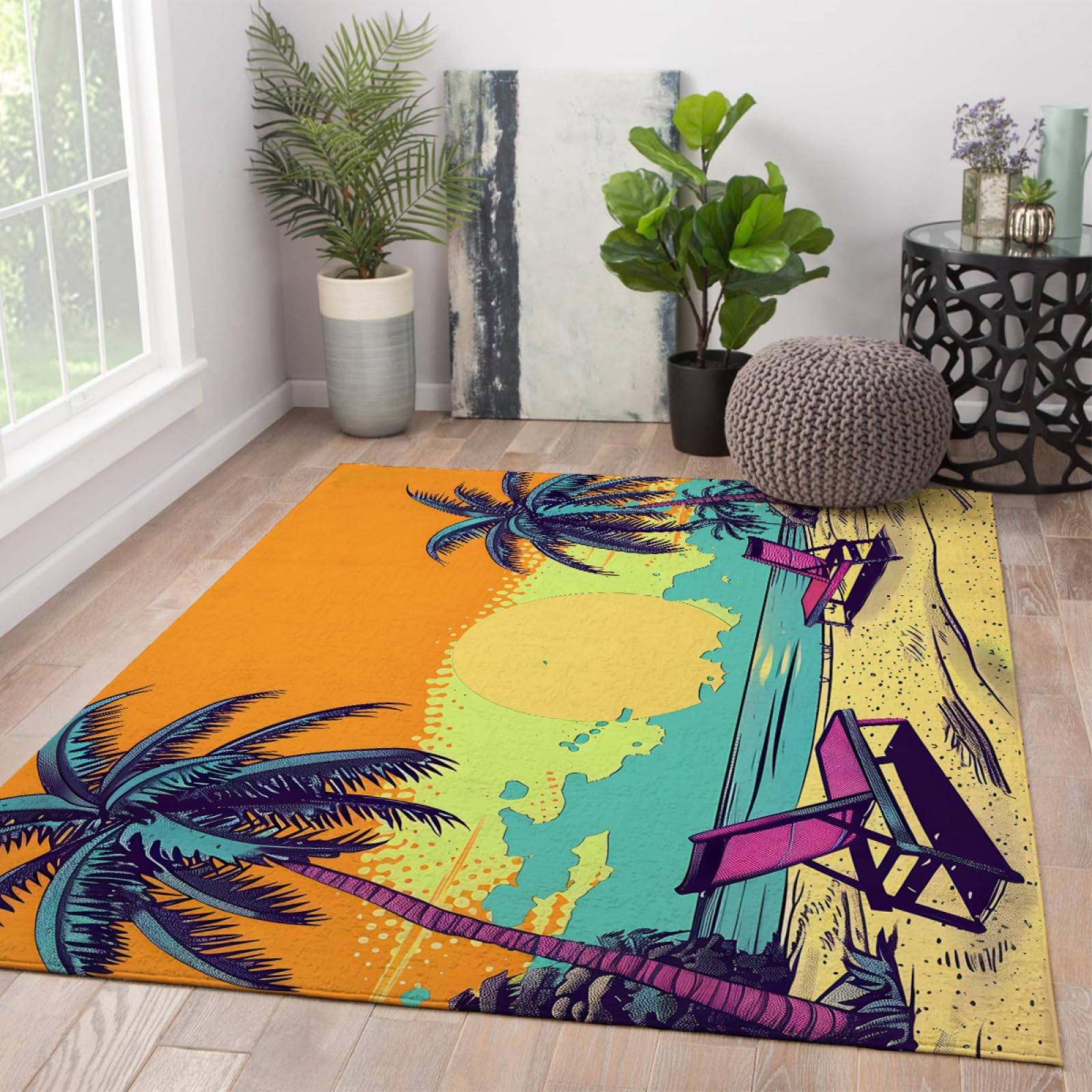 Tapis doux motif dessin animé pour éveiller votre bébé