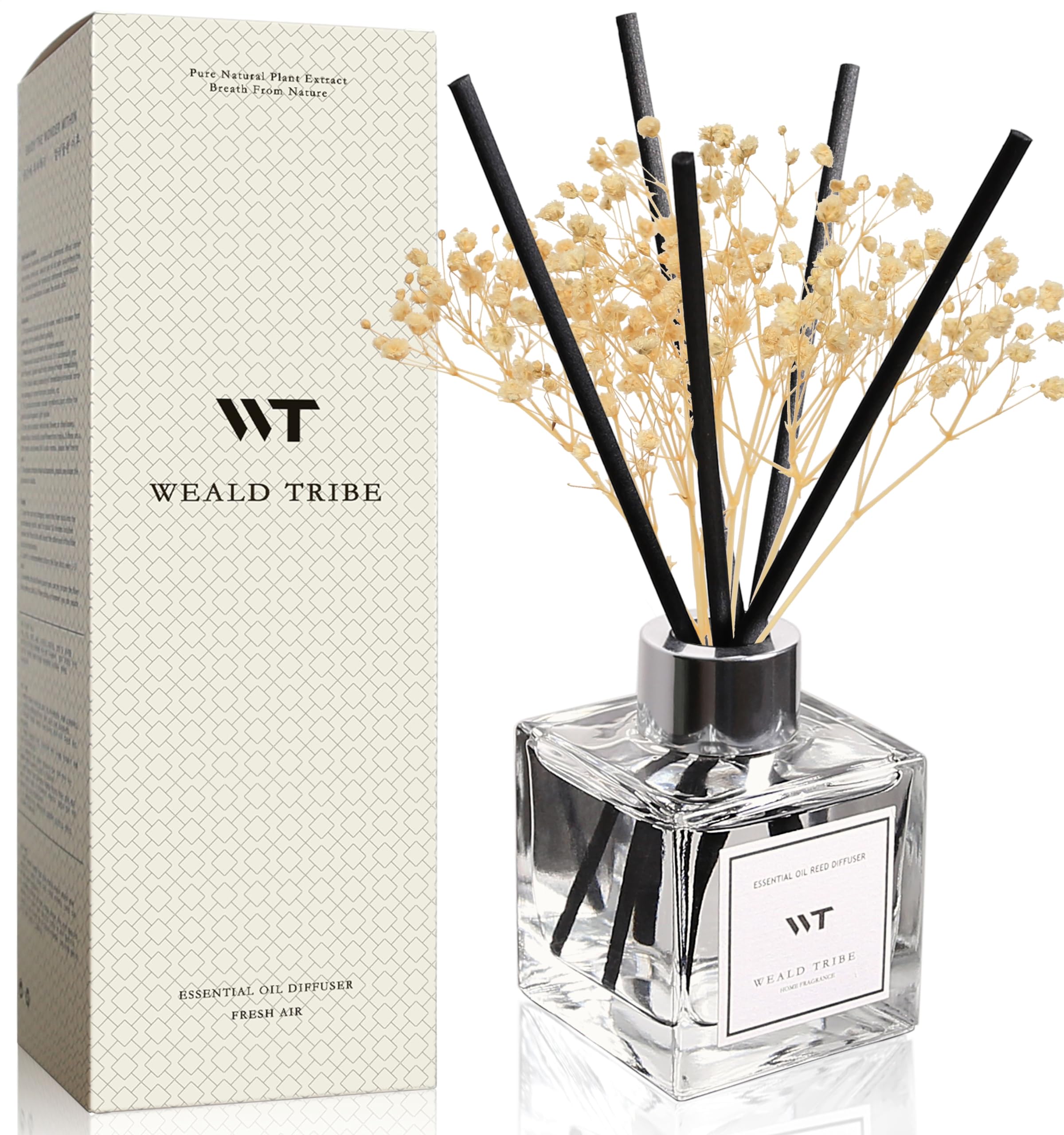 Real Flower Stick Diffuser Set for Bathroom Air Fresheners