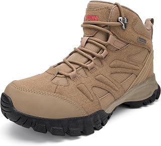 R CORD Womens Hiking Boots Non-Slip Grip Waterproof Lightweight Cushioned Arch Support Durable for Daily Walks,Rainy Day Trail Camping, and Outdoor Adventures