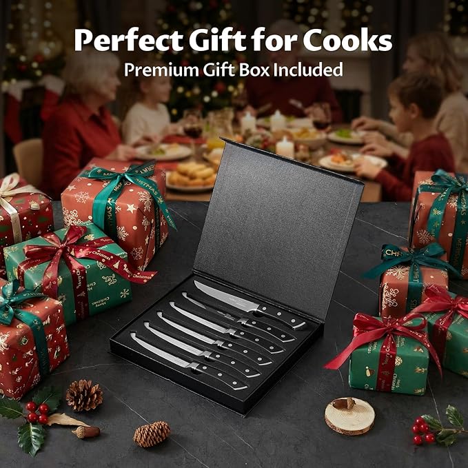 Set Cuchillos Cocina 6 Piezas Acero Inoxidable miniatura 9