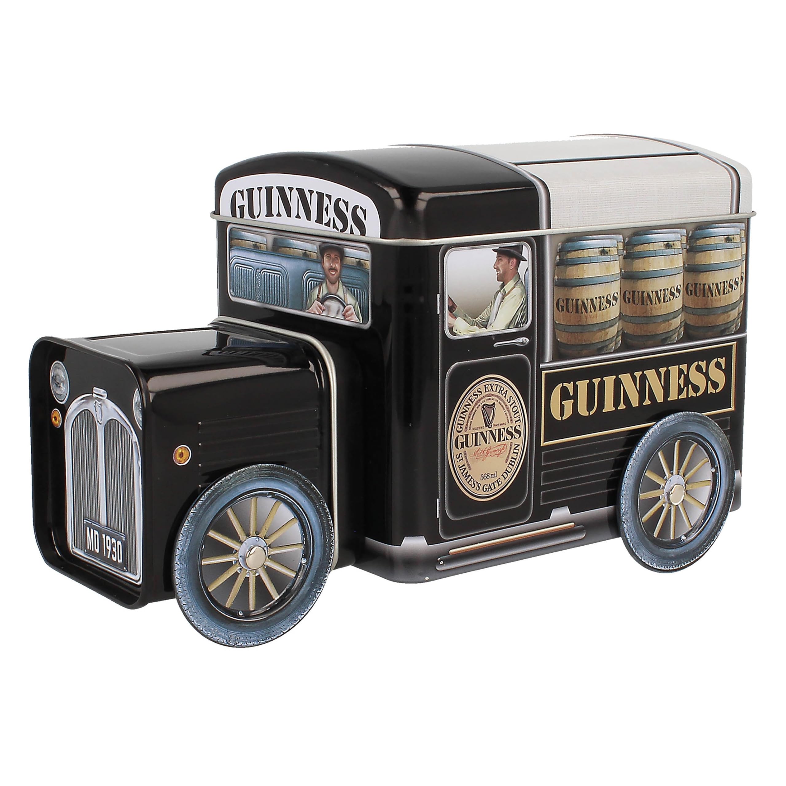 Guinness Bier Blech-Lieferwagen mit Fudge-Füllung