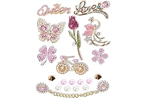 Shimmering Diamond Croc Charms: Adorn Your Clogs with Brilliance