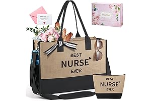 Embroidered Tote Bag for Nurses