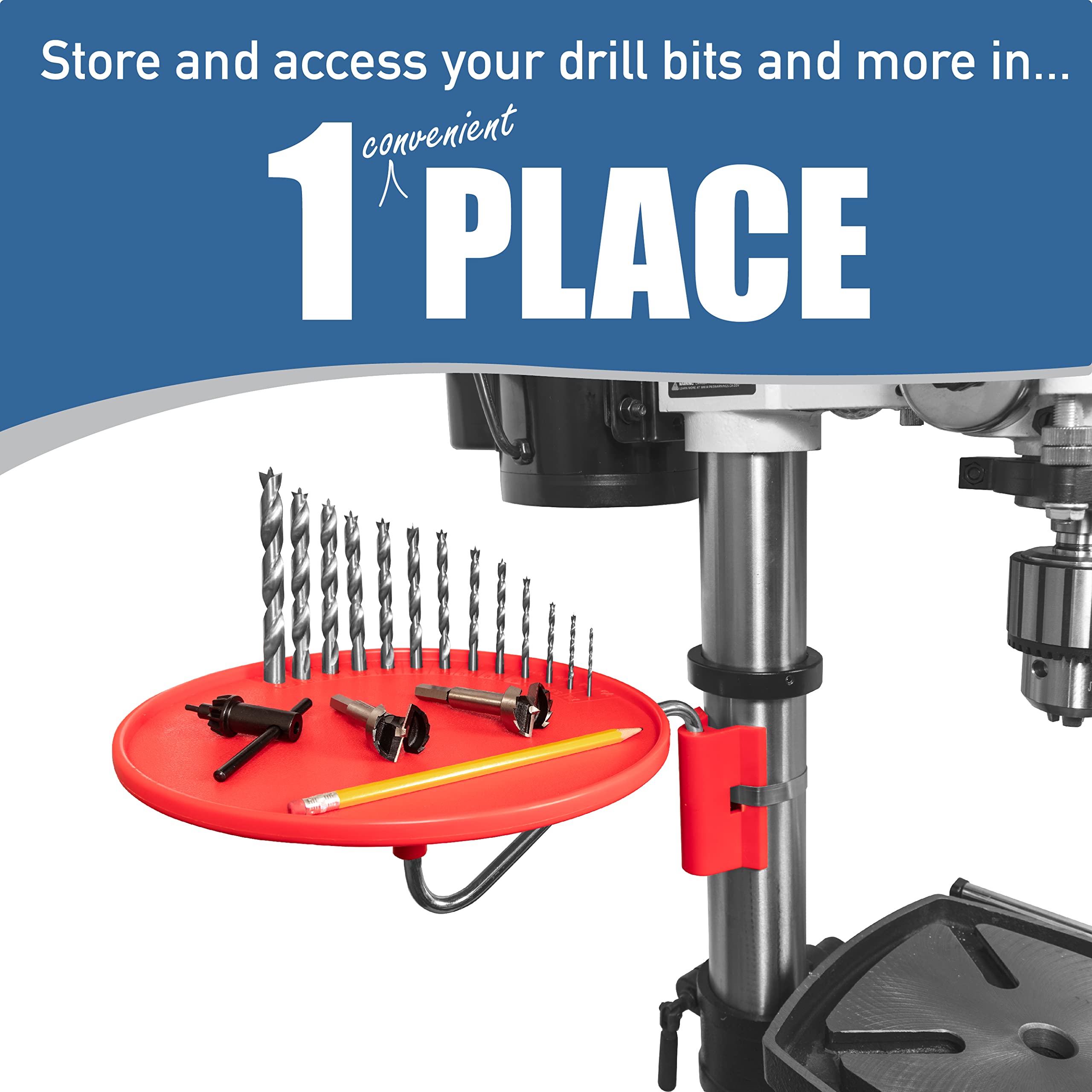 Drill Press Tool Tray - Organize Your Bits! -2 Drill Press Tool Tray - Organize Your Bits! -2