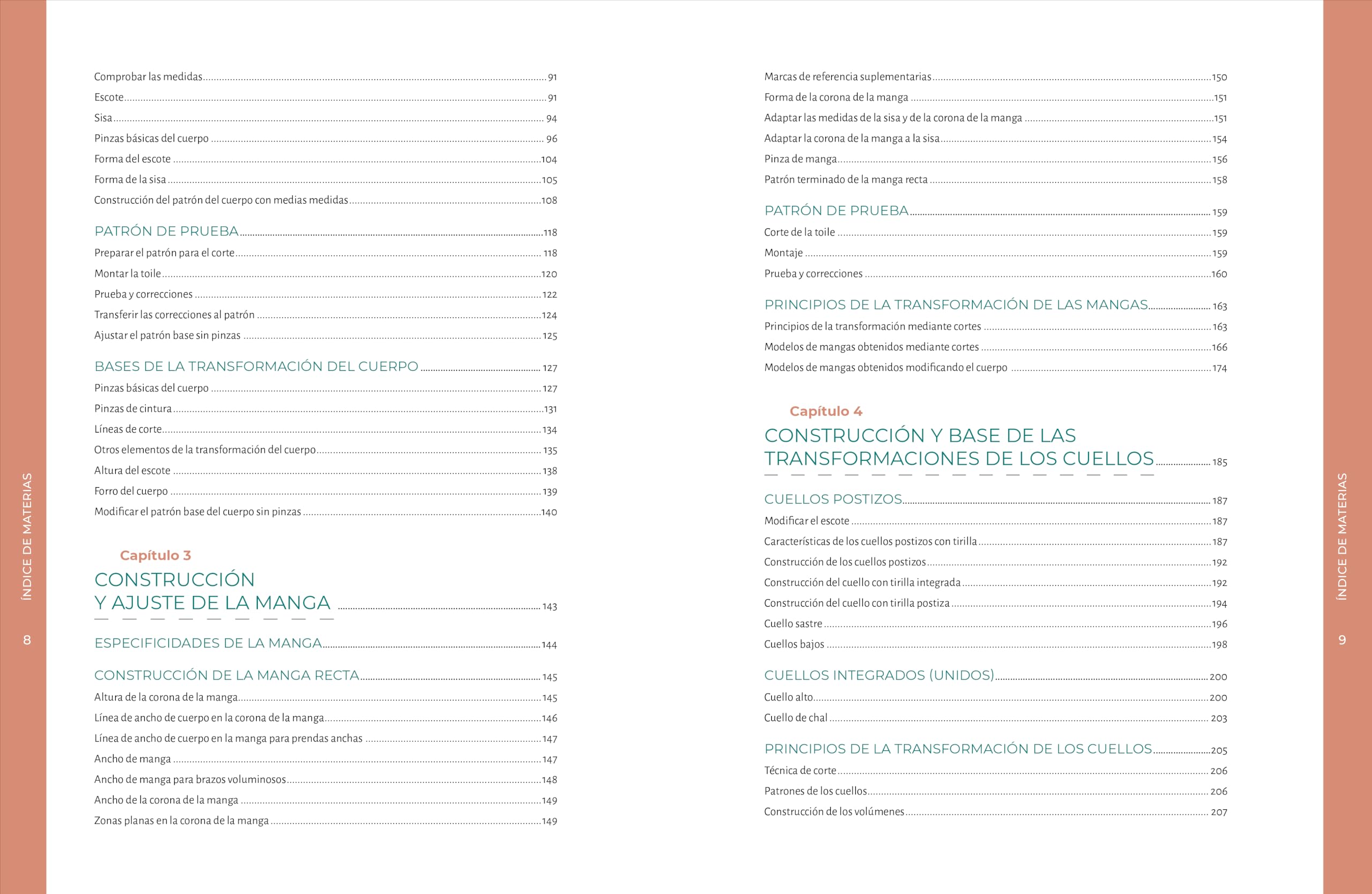 Realizar patrones de costura a medida: Construcción y bases de transformación