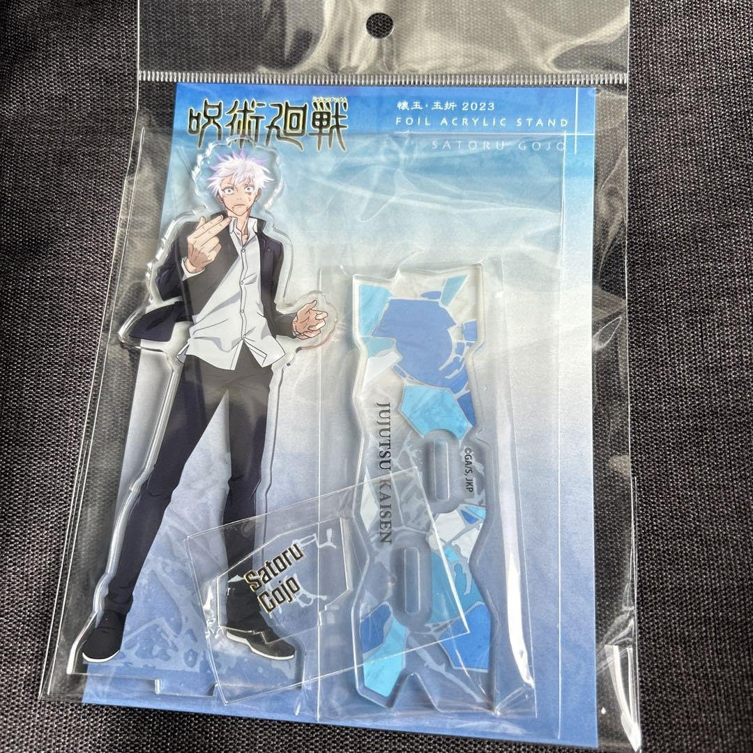 呪術廻戦　懐玉・玉折　五条悟　アクスタ　缶バッジ グッズ-スタンドポップ】呪術廻戦 懐玉・玉折 アクリルスタンド