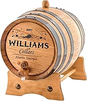 Vista 1 de Personalizado - Barril de envejecimiento de roble de vino personalizado - Envejecido en barril (2 litros)