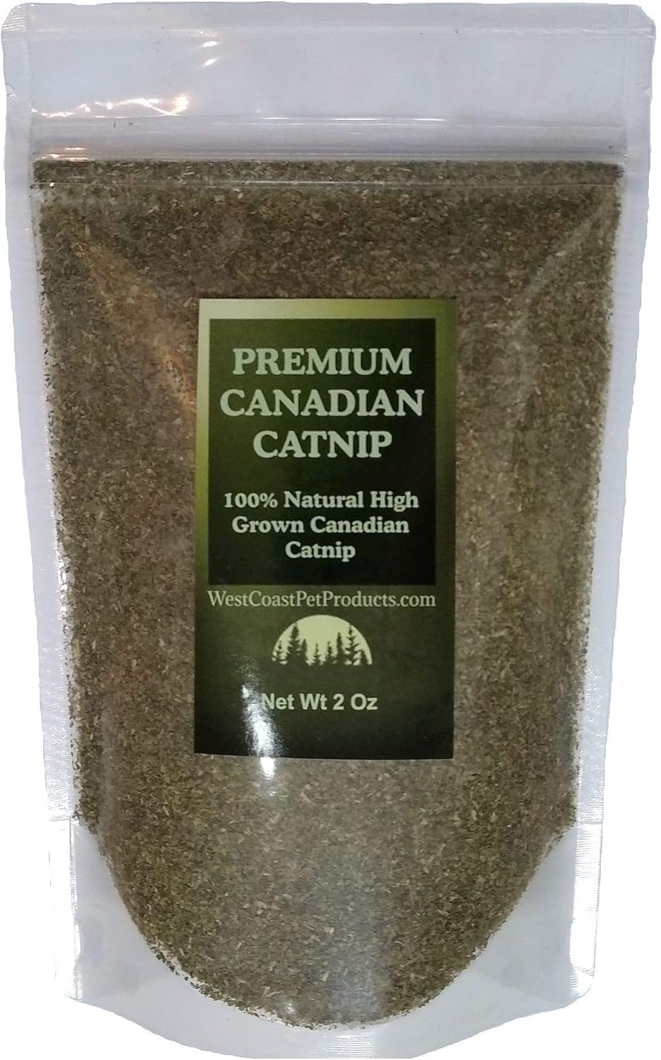 West Coast Pet Products Catnip (2 oz Fine Cut) Premium Grade Canadian Catnip - Cat Nip Treat