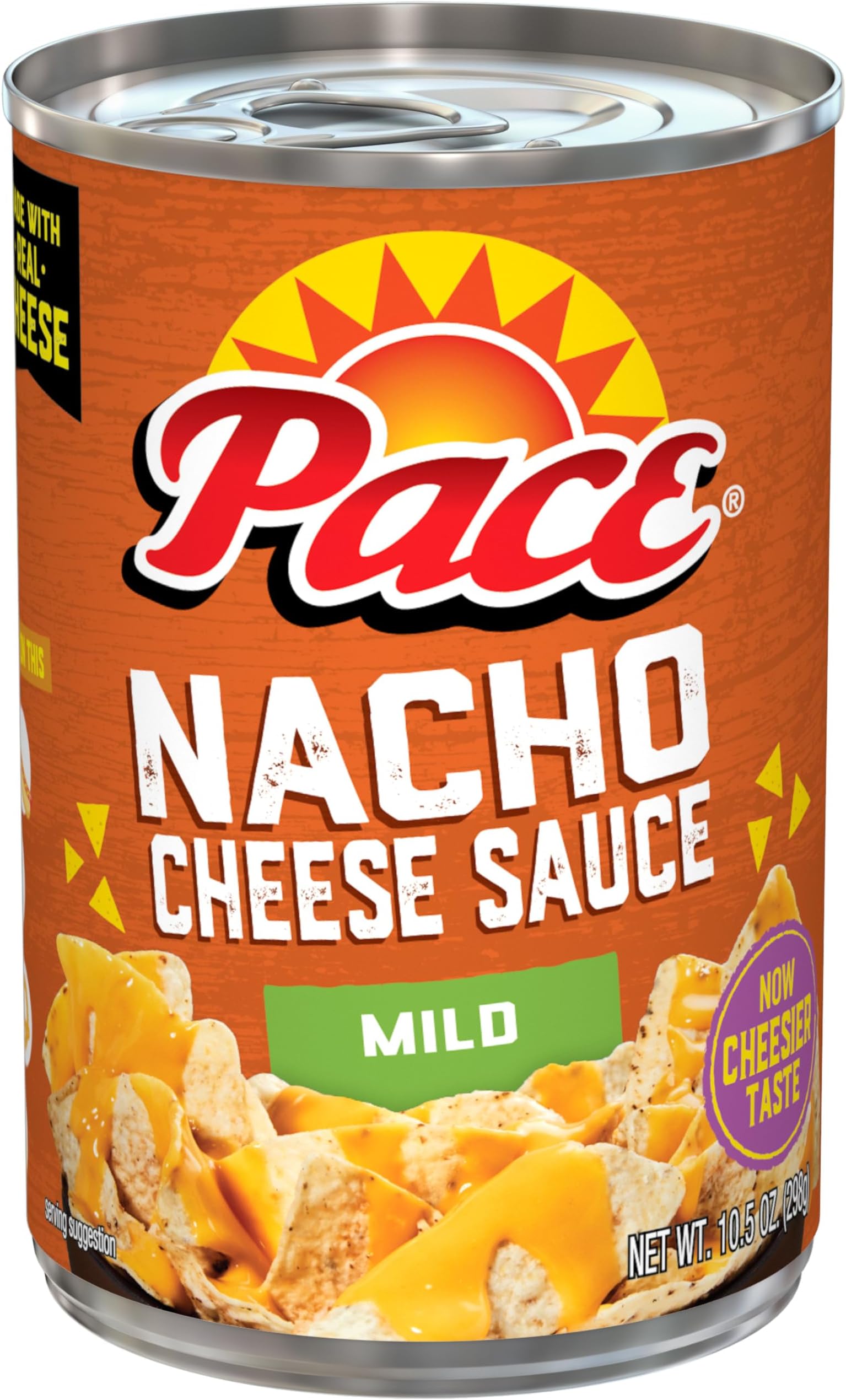Pace Mild Nacho Cheese Sauce, 10.5 oz Can