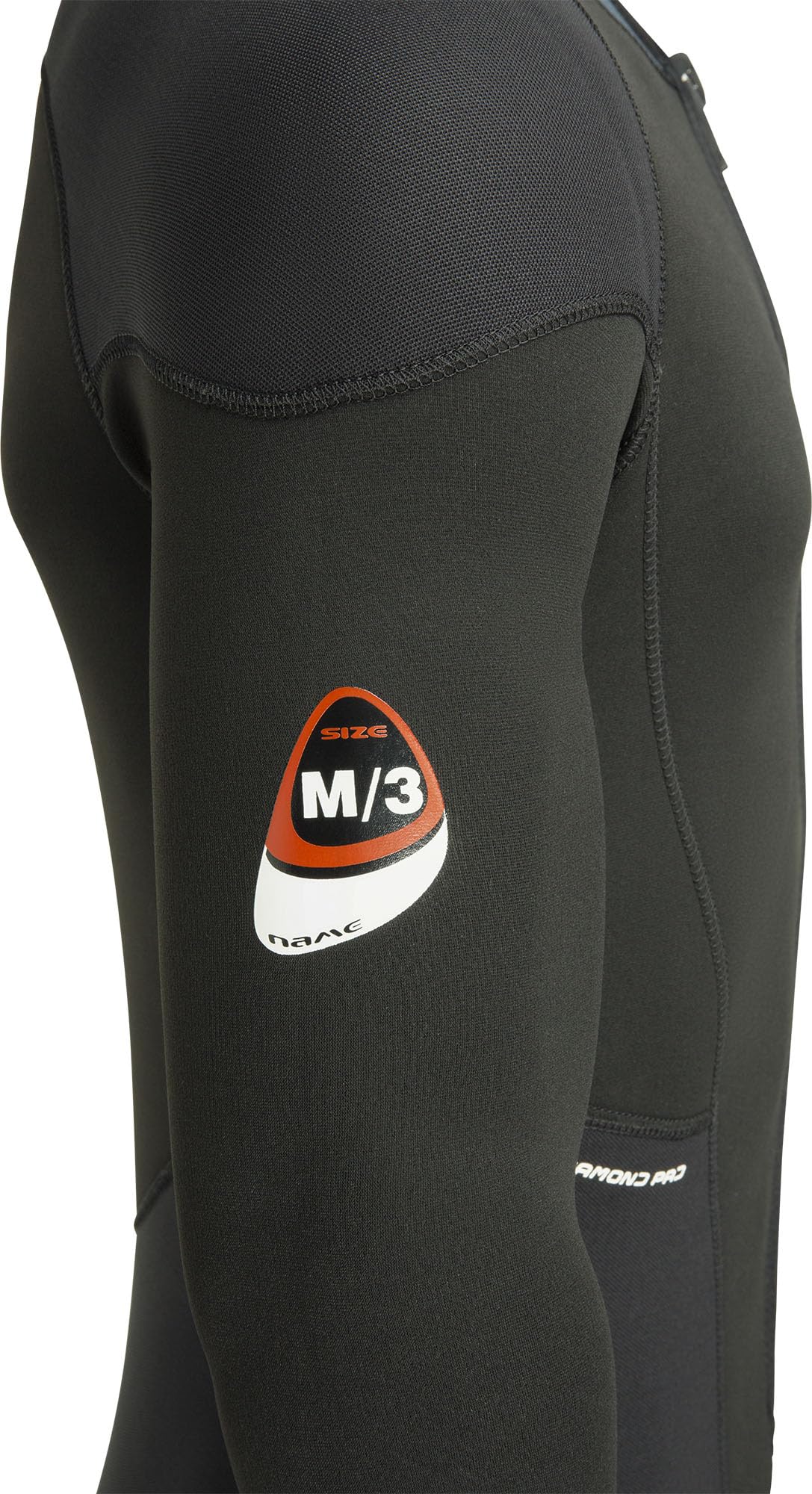 CRESSI Endurance Man Monopiece kombinezon 3 mm – męski podwójnie wyściełany neoprenowy czarny 3 mm jednoczęściowy kombinezon do nurkowania i snorkelingu, XL/5