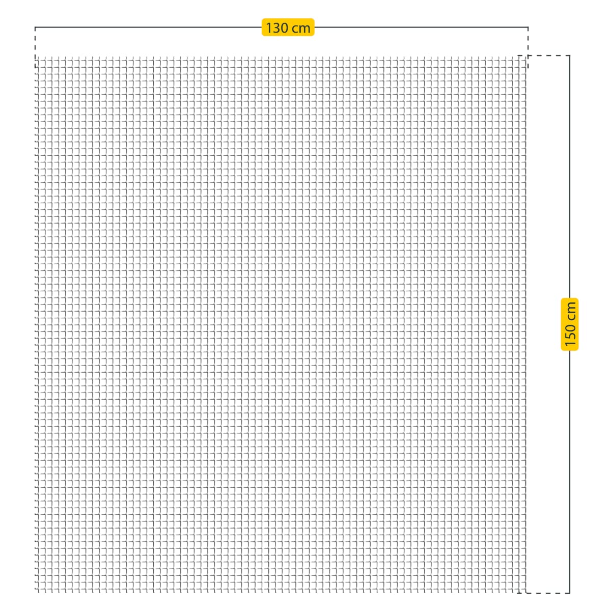 Schellenberg 51003 Moskitiera ELASTIC, biała, 130 x 150 cm